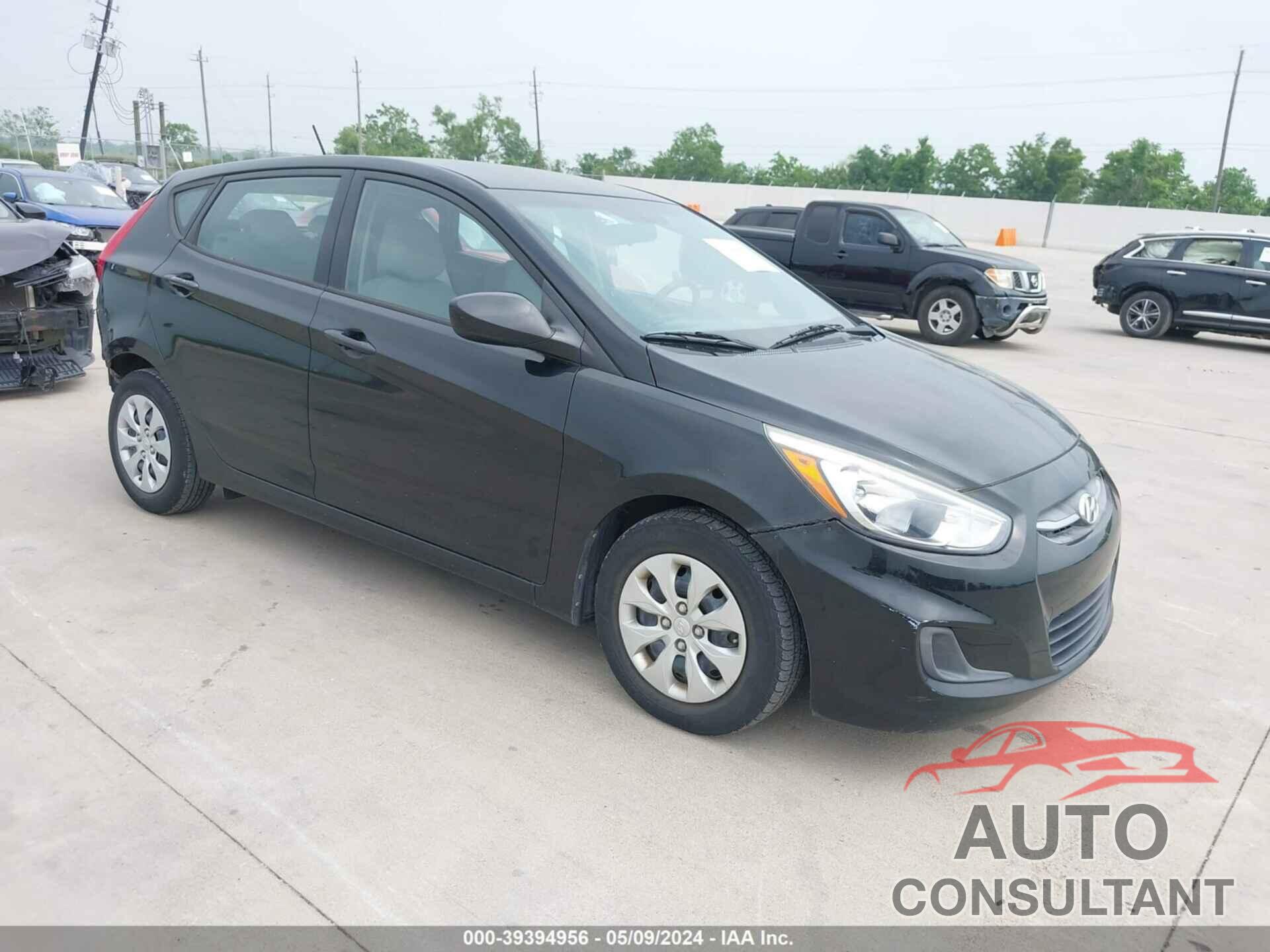 HYUNDAI ACCENT 2016 - KMHCT5AE4GU271119