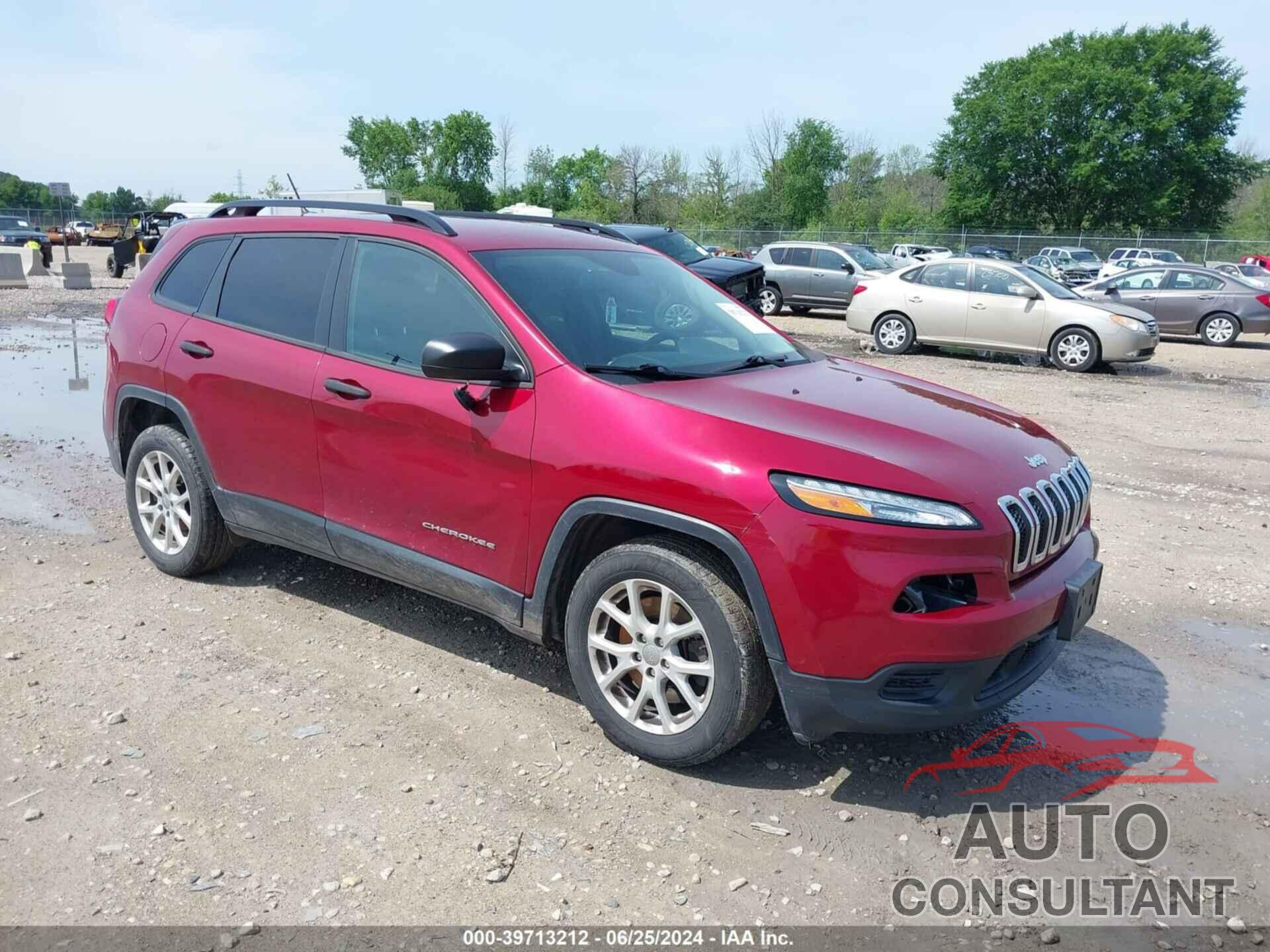 JEEP CHEROKEE 2016 - 1C4PJLAB6GW297358