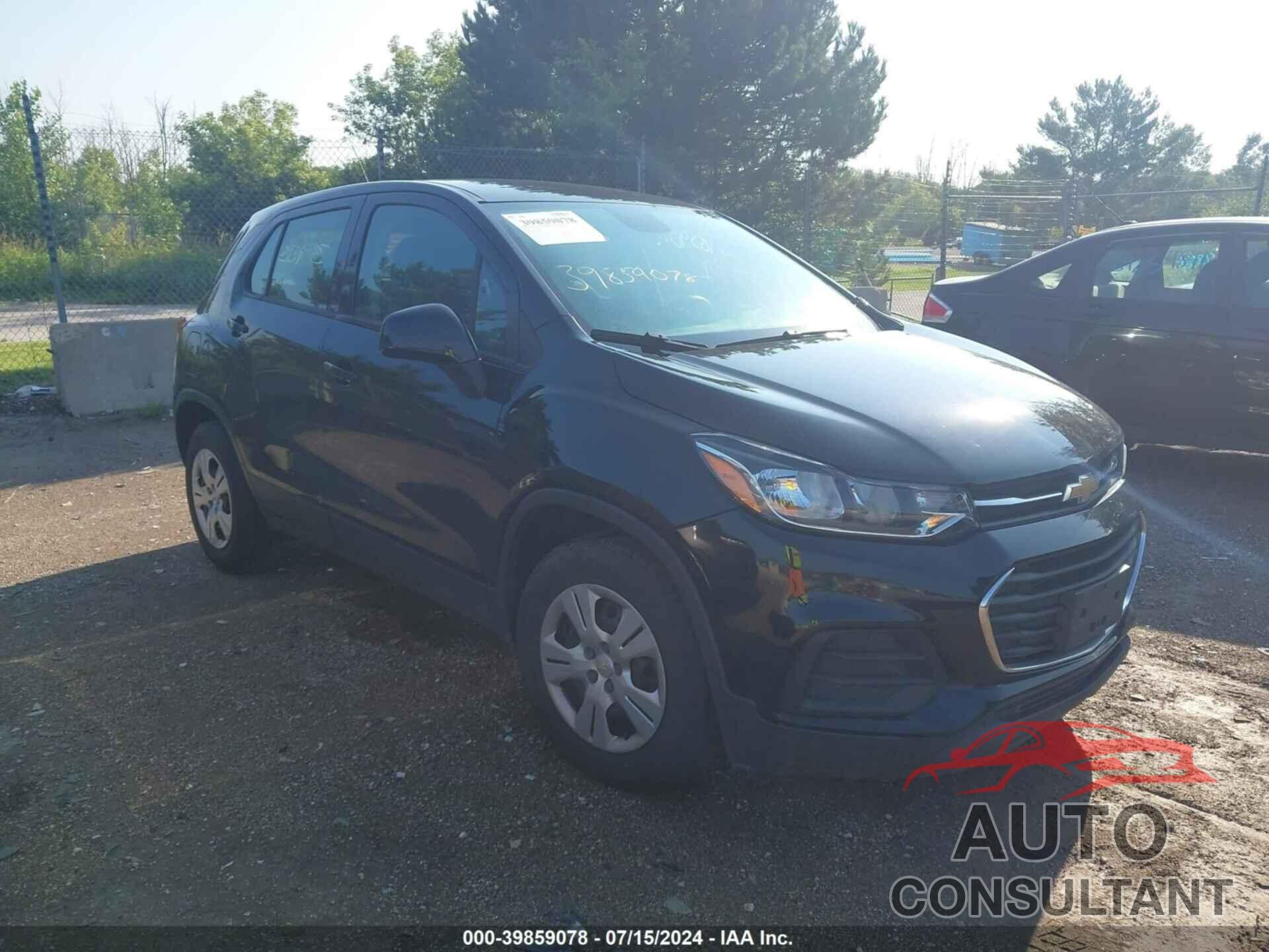 CHEVROLET TRAX 2019 - 3GNCJKSB5KL120135