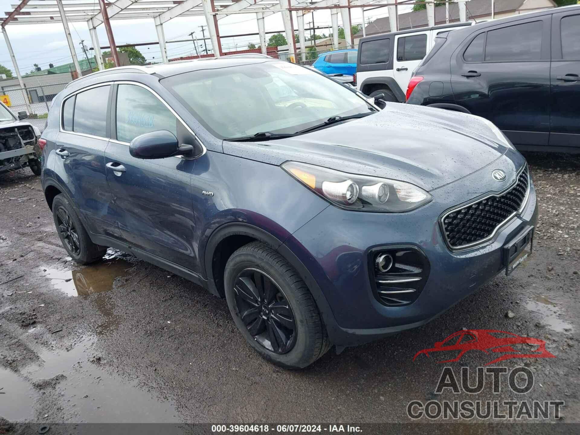 KIA SPORTAGE 2017 - KNDPMCAC1H7289955