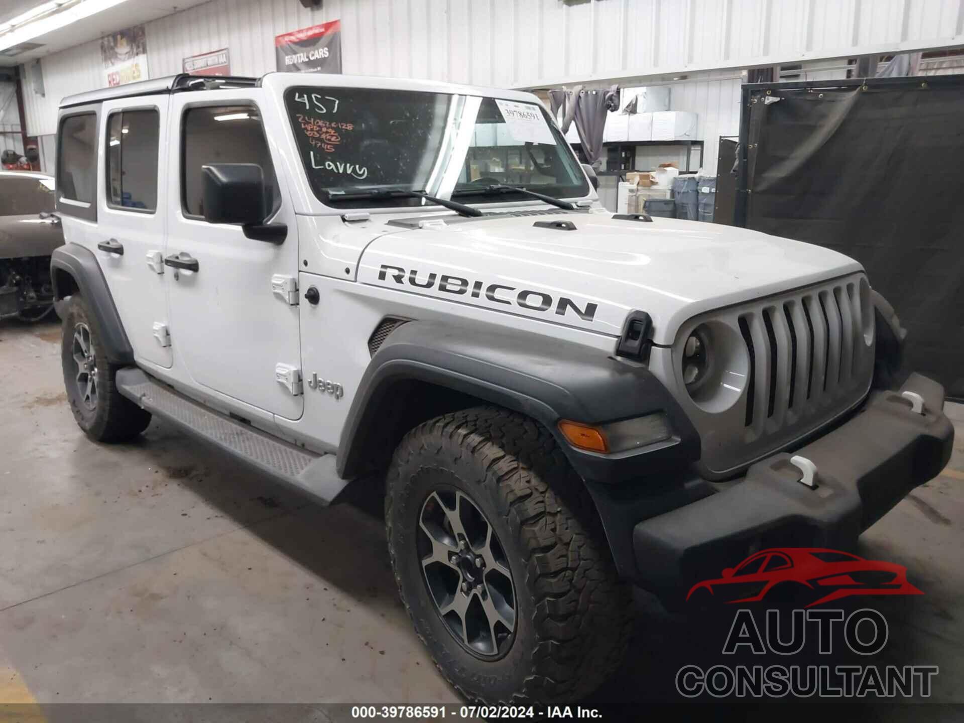 JEEP WRANGLER UNLIMITED 2019 - 1C4HJXDN4KW644745