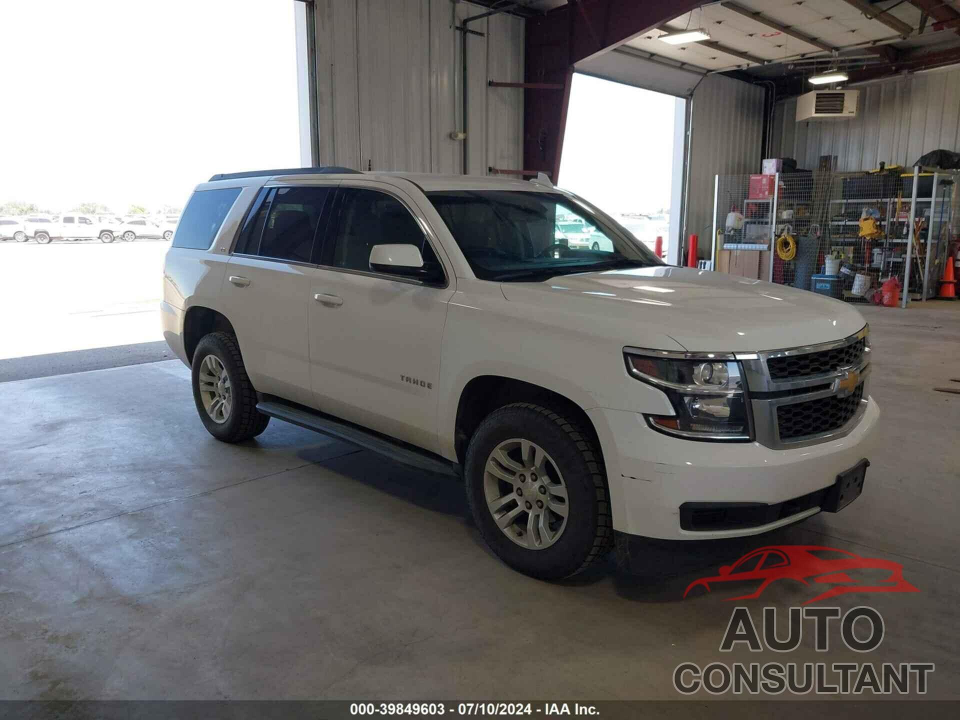 CHEVROLET TAHOE 2016 - 1GNSKAECXGR341527