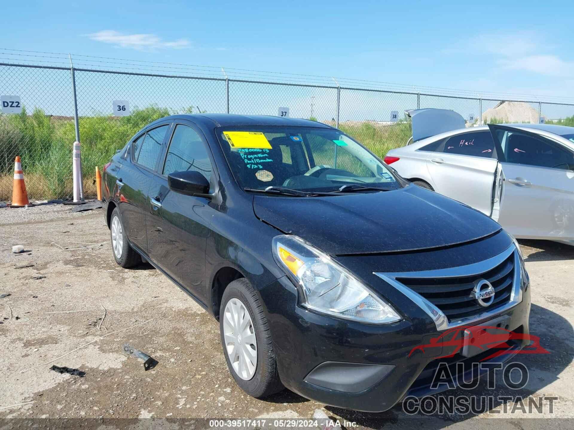 NISSAN VERSA 2019 - 3N1CN7AP5KL845258