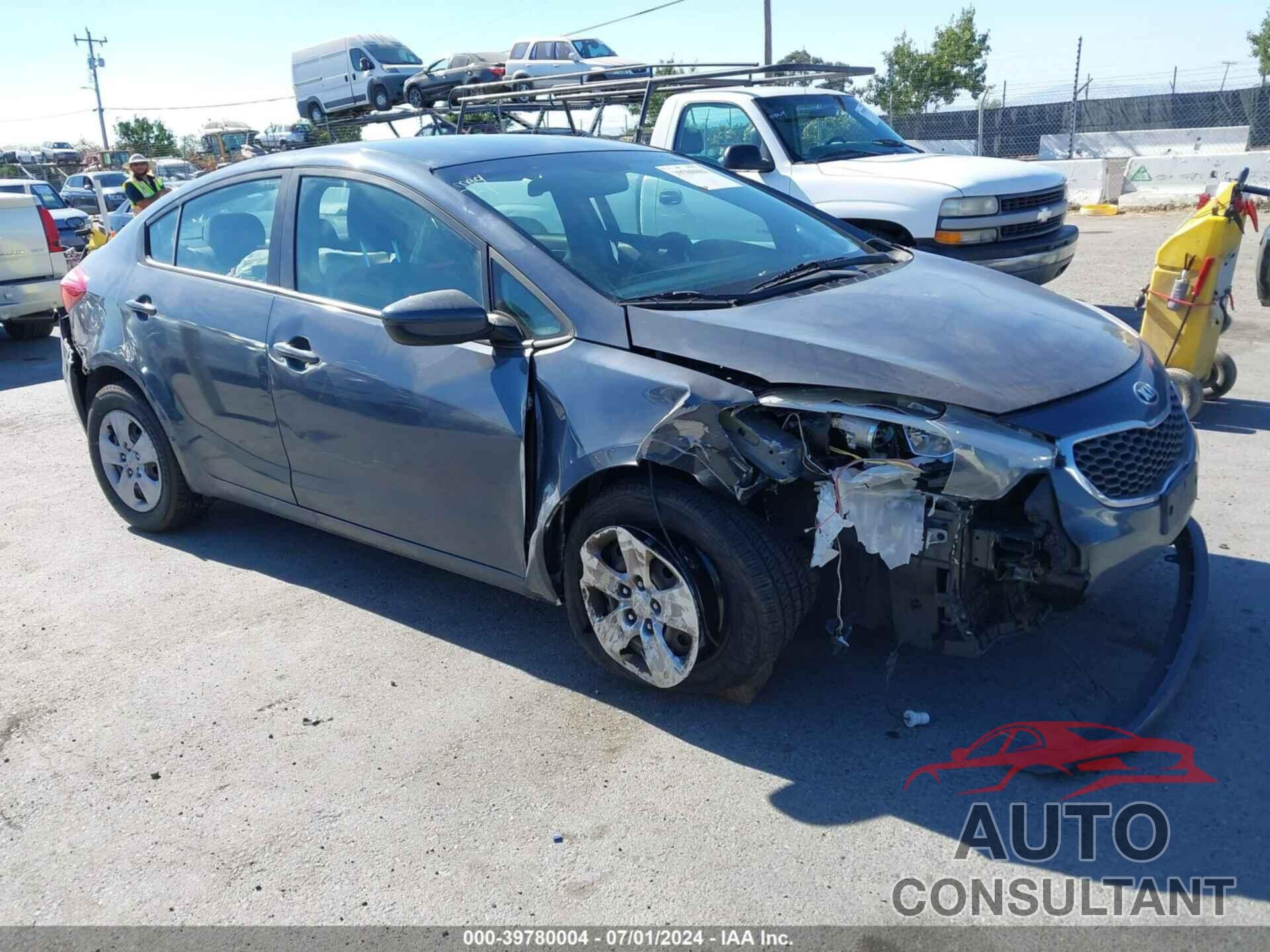 KIA FORTE 2016 - KNAFK4A69G5577408