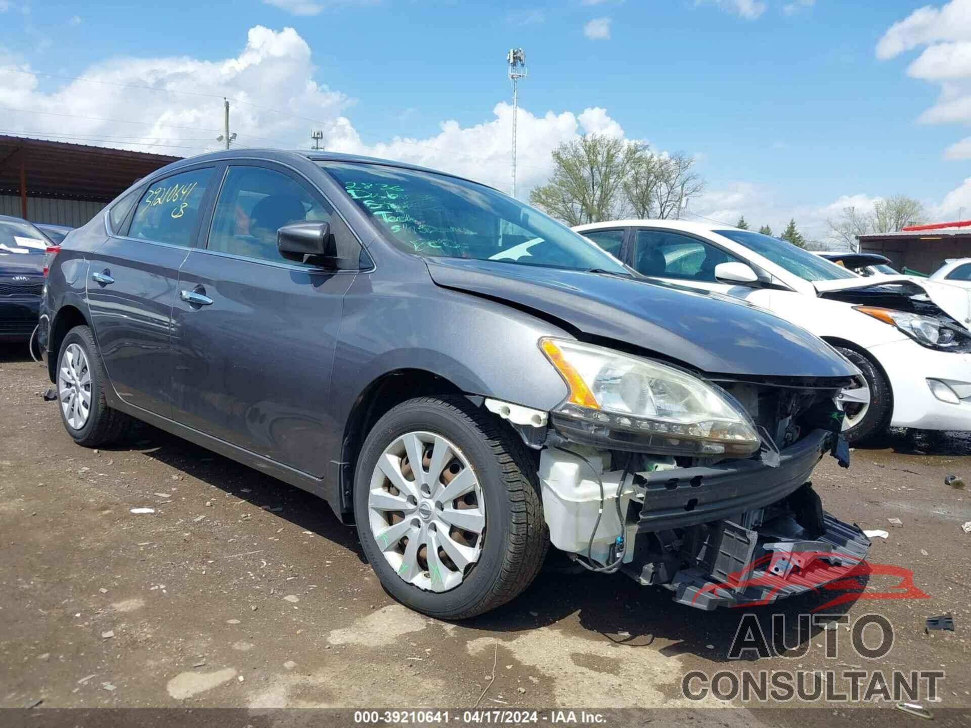 NISSAN SENTRA 2015 - 3N1AB7AP3FY302449