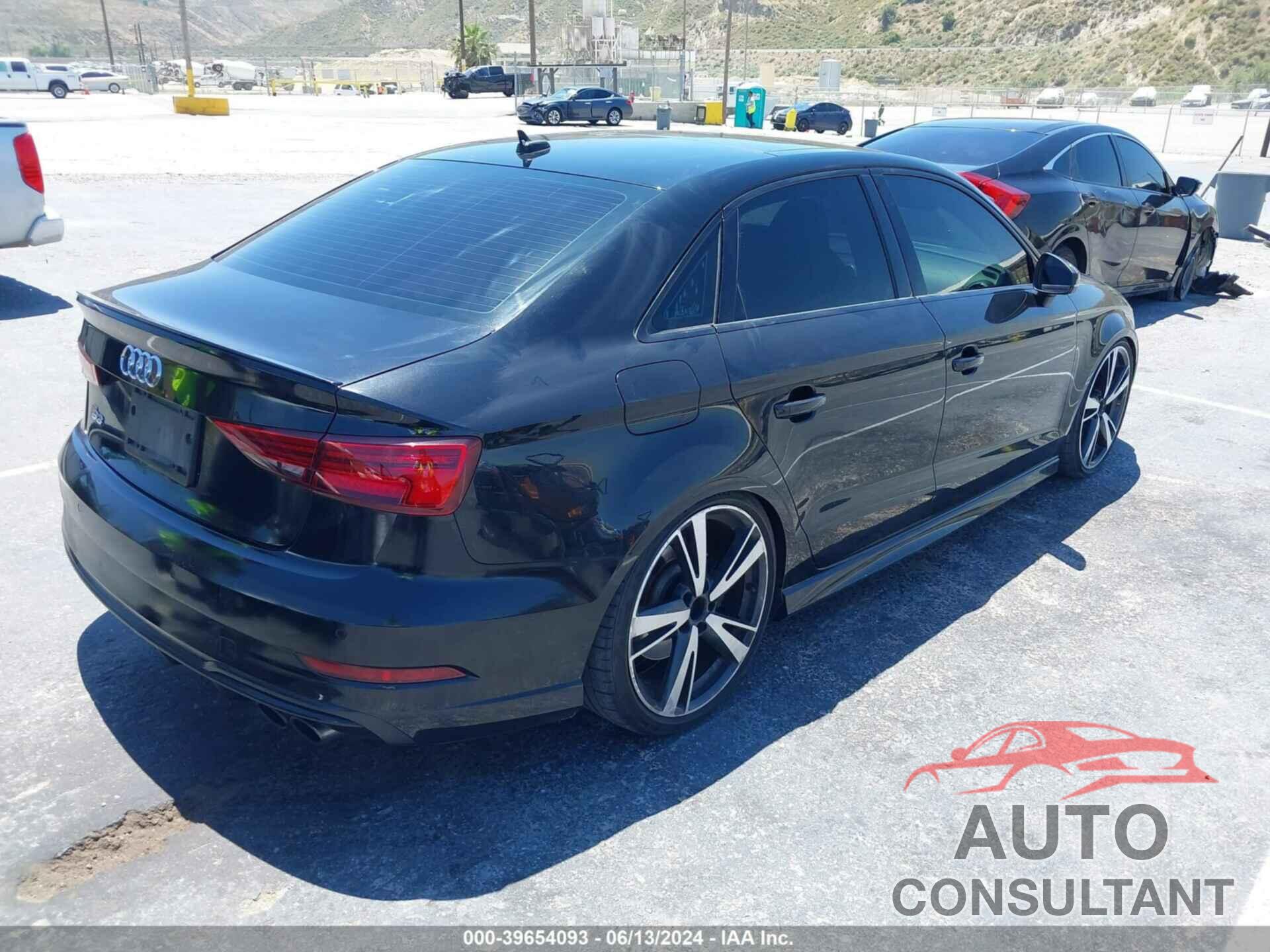 AUDI S3 2017 - WAUB1GFF6H1053055