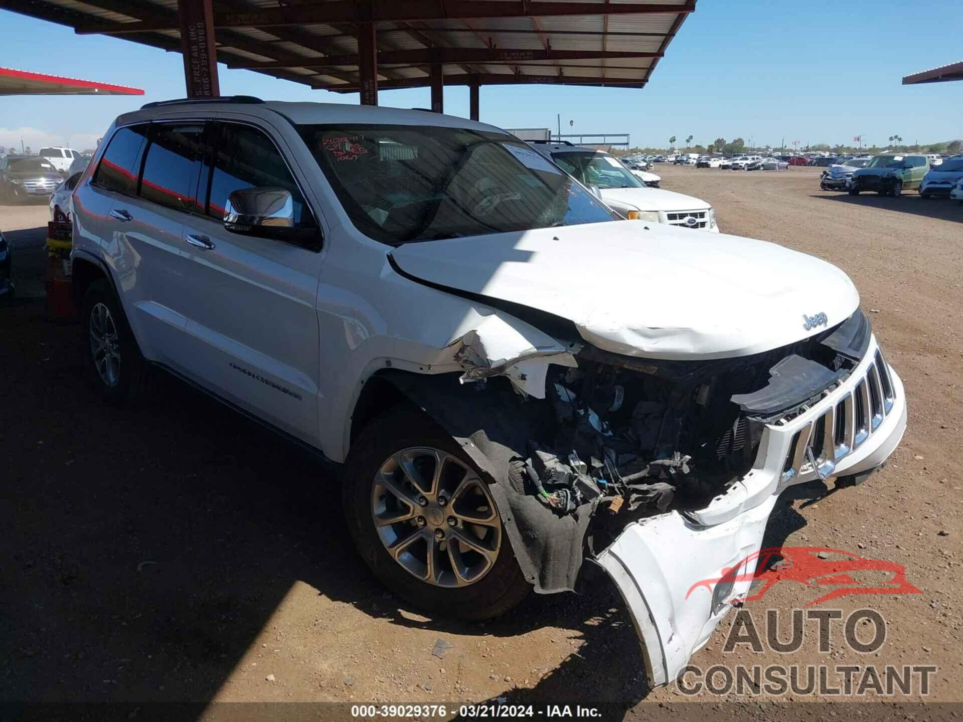 JEEP GRAND CHEROKEE 2016 - 1C4RJEBG1GC411069