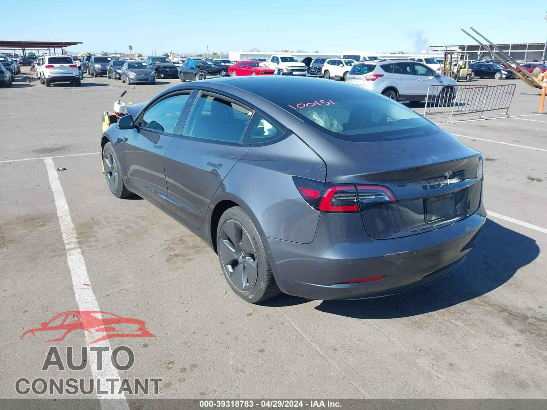 TESLA MODEL 3 2021 - 5YJ3E1EA8MF100151