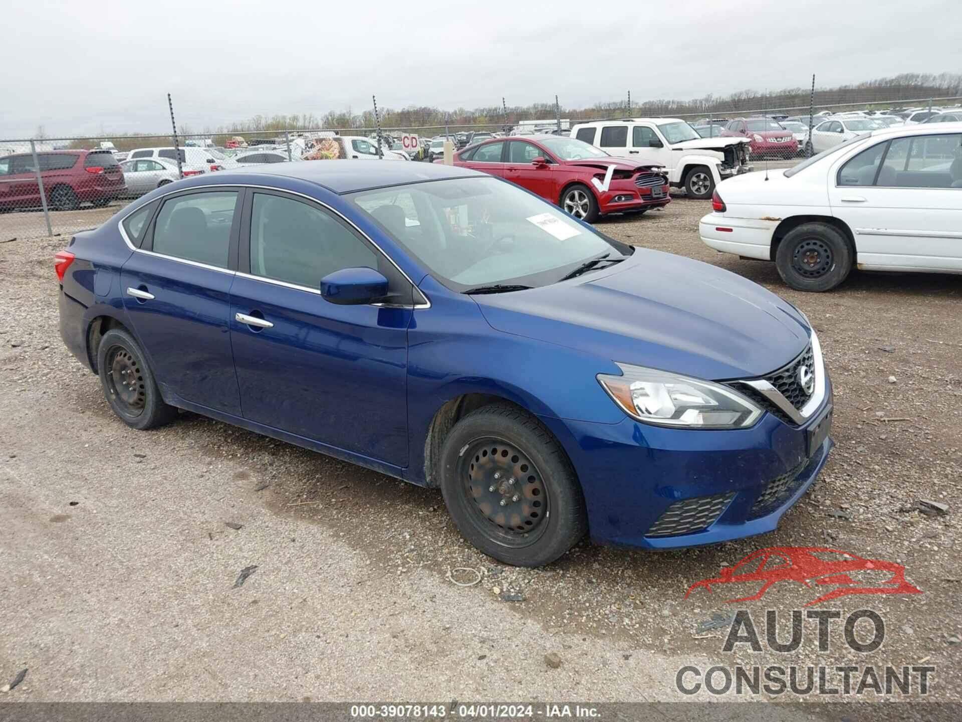 NISSAN SENTRA 2016 - 3N1AB7APXGY231753