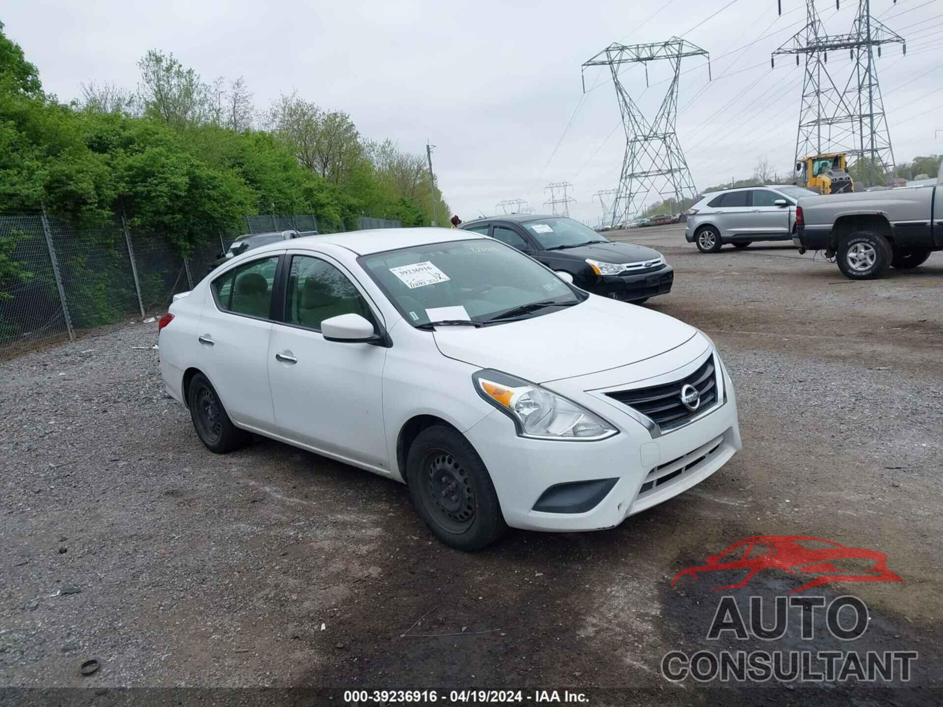 NISSAN VERSA 2016 - 3N1CN7AP8GL828543