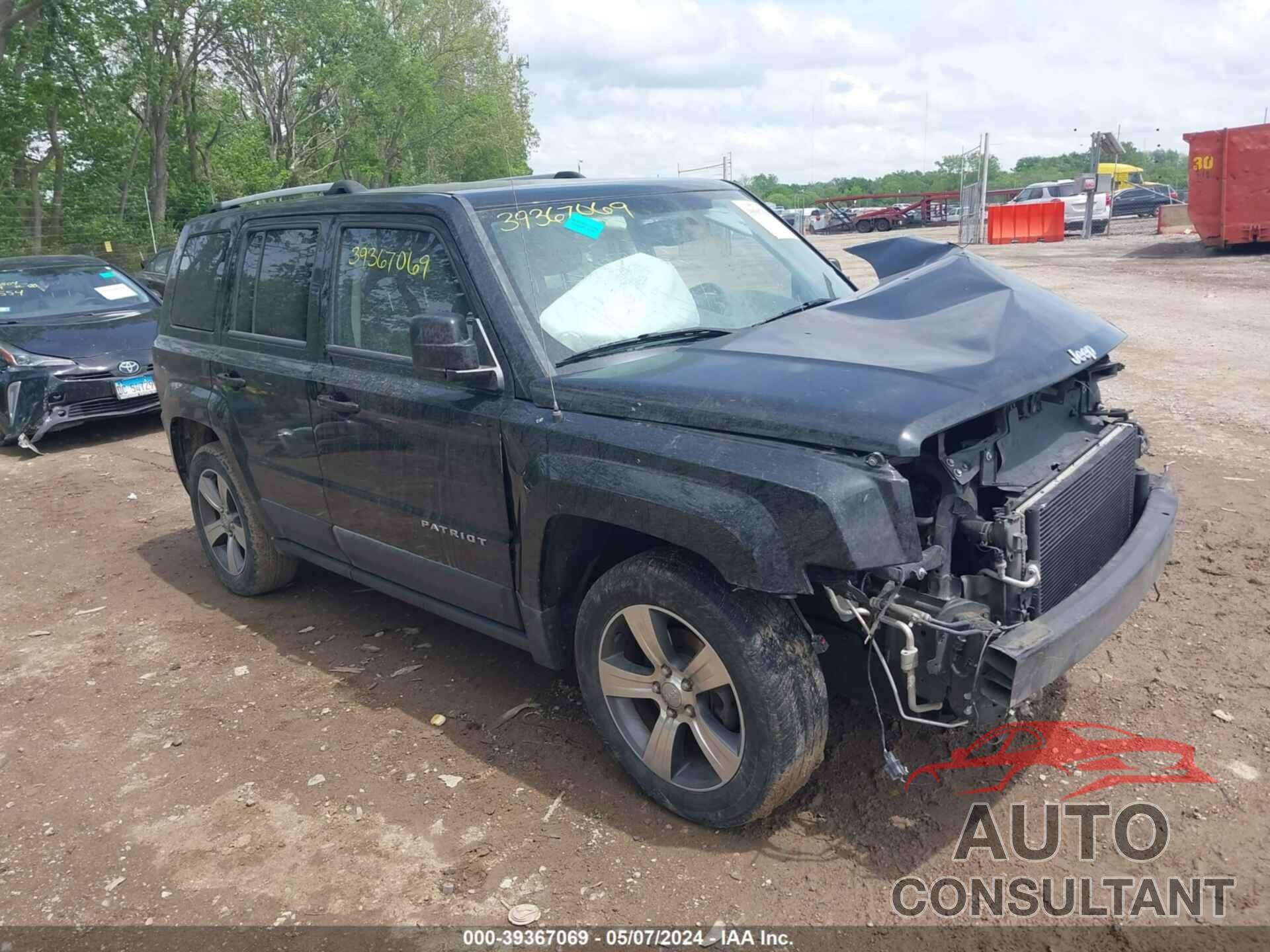 JEEP PATRIOT 2016 - 1C4NJPFA7GD519268