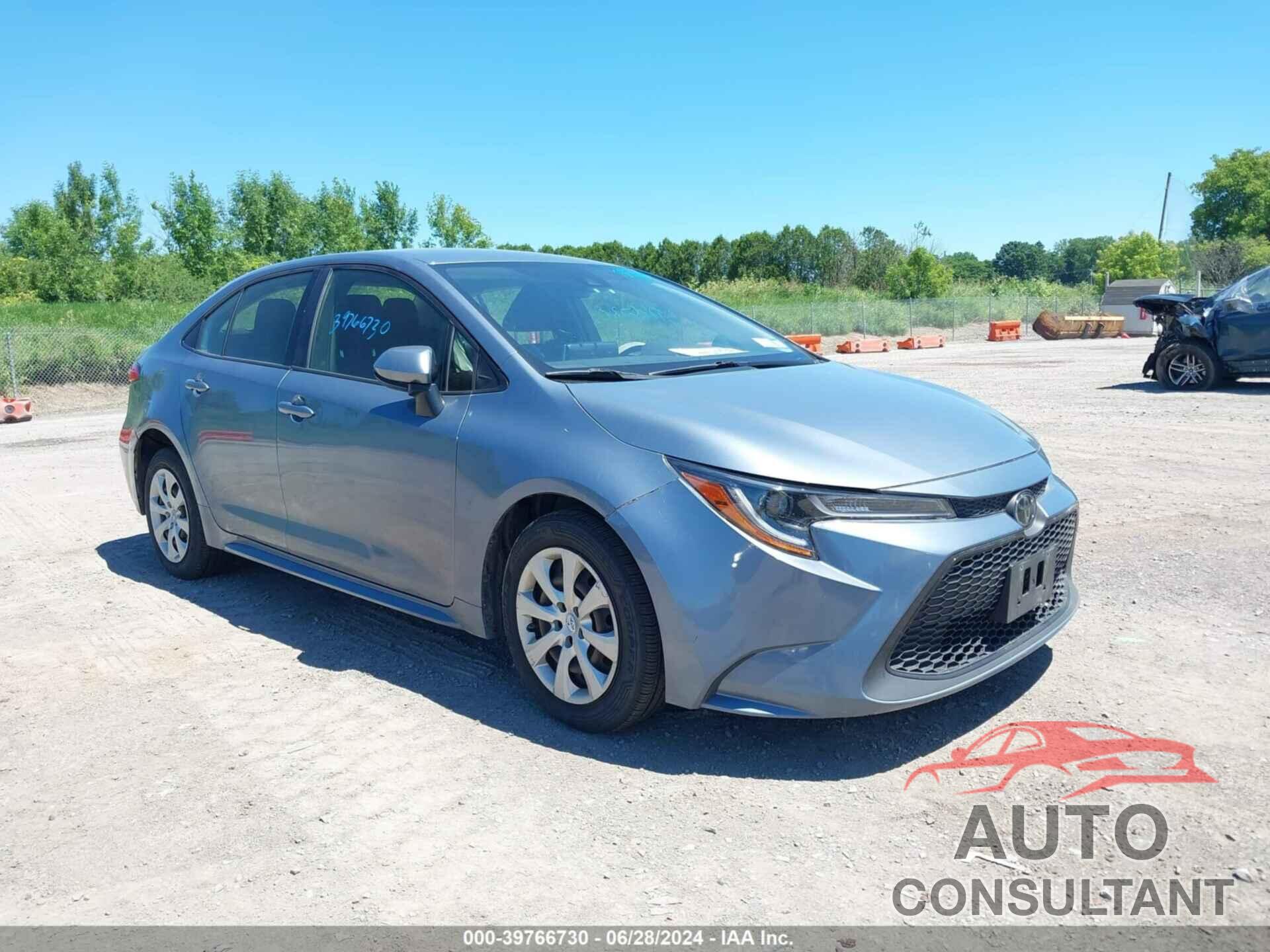 TOYOTA COROLLA 2020 - JTDEPRAE7LJ019370