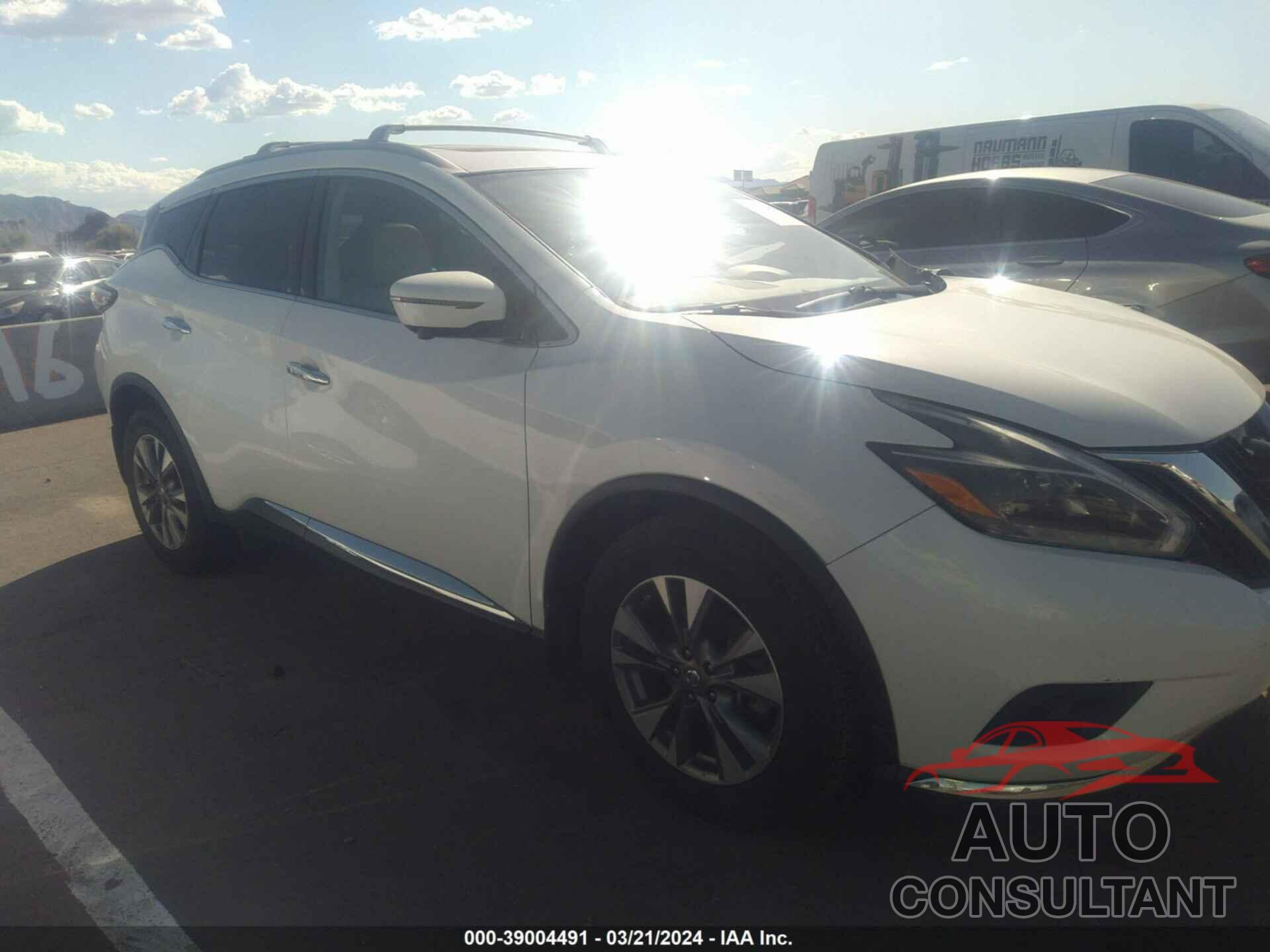 NISSAN MURANO 2018 - 5N1AZ2MH8JN194167