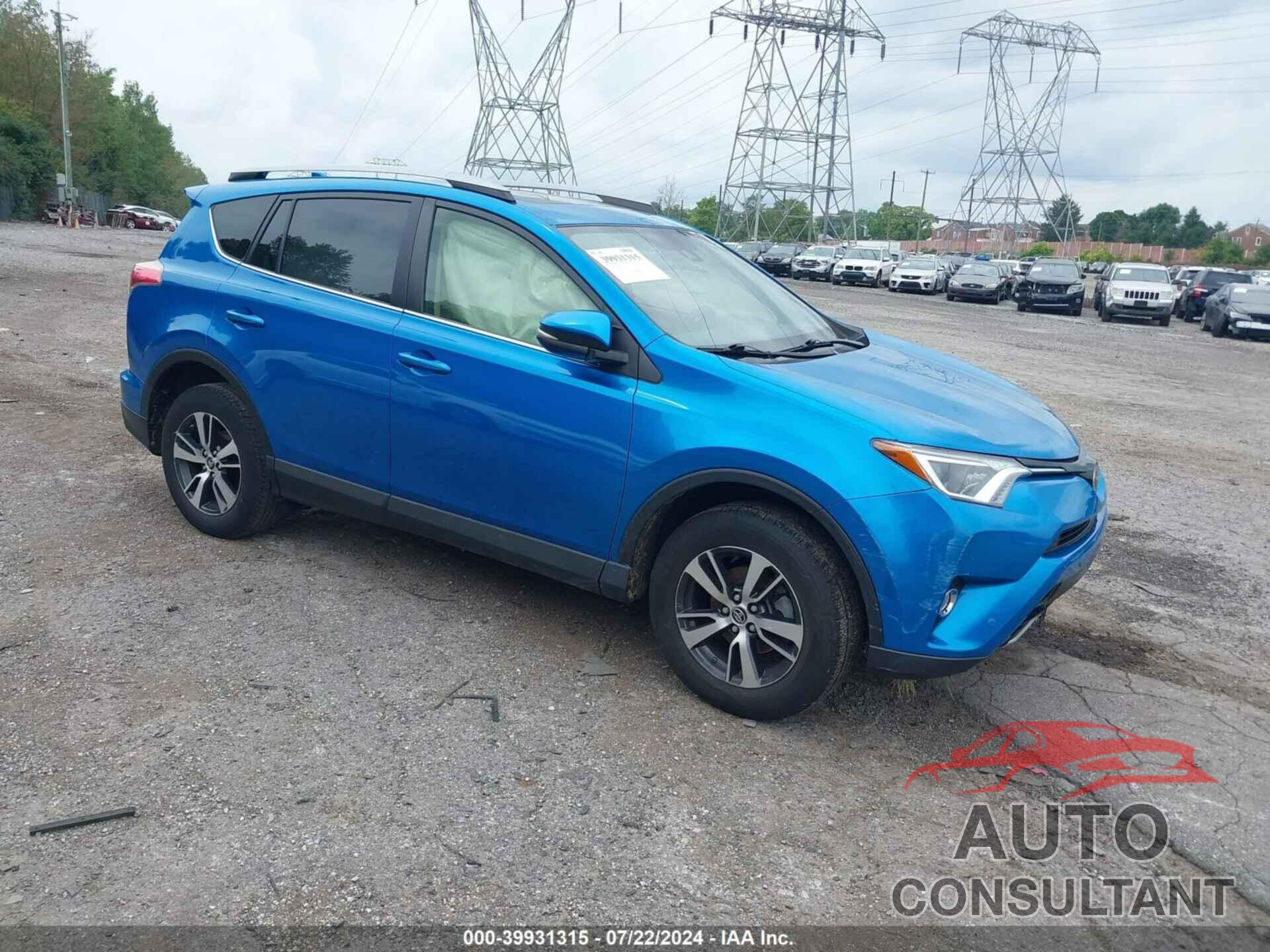 TOYOTA RAV4 2018 - JTMRFREV4JJ724834