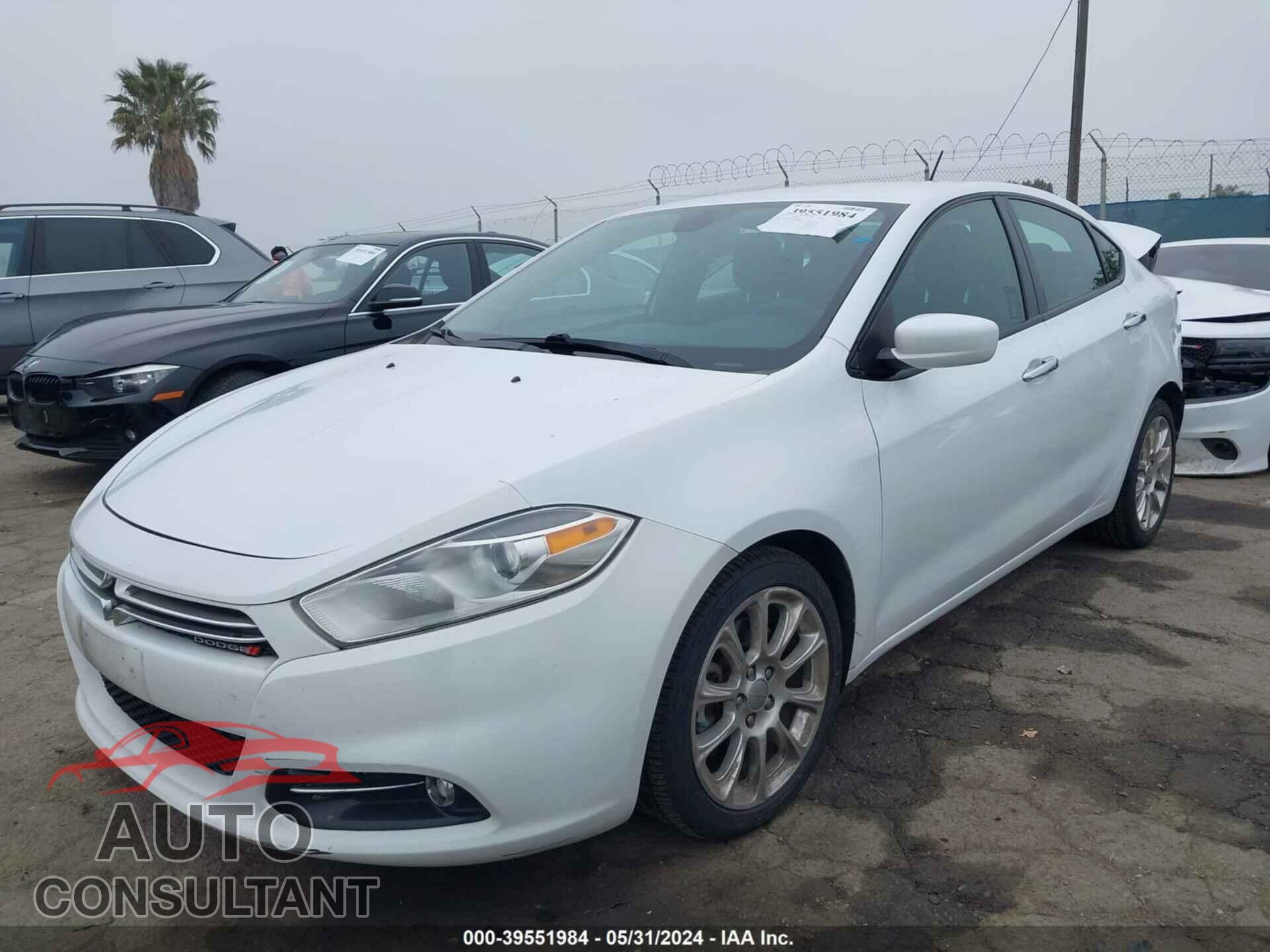 DODGE DART 2016 - 1C3CDFFA8GD820967