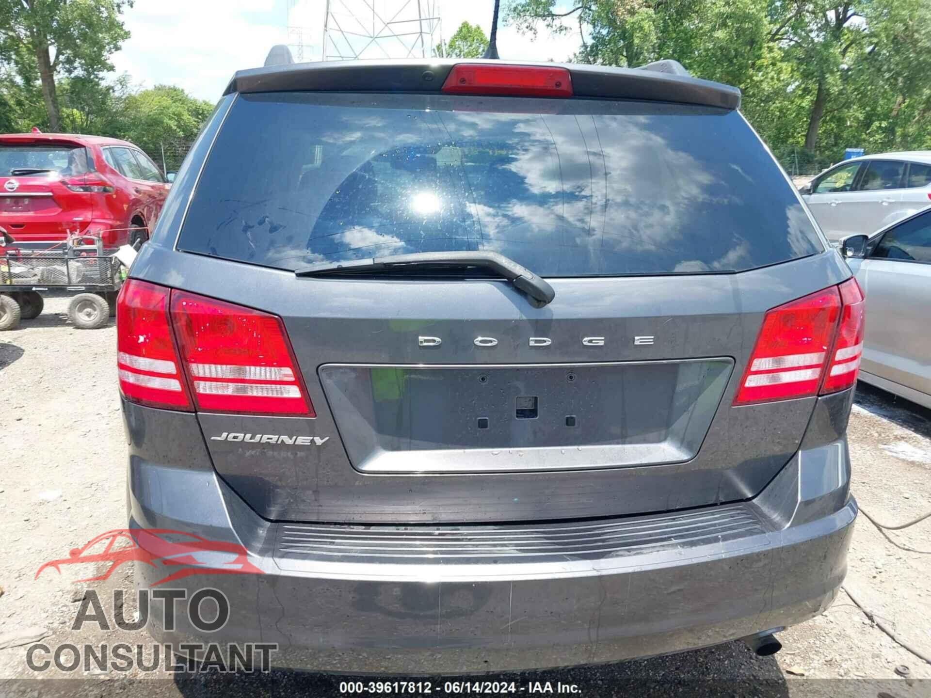 DODGE JOURNEY 2017 - 3C4PDCAB5HT619356