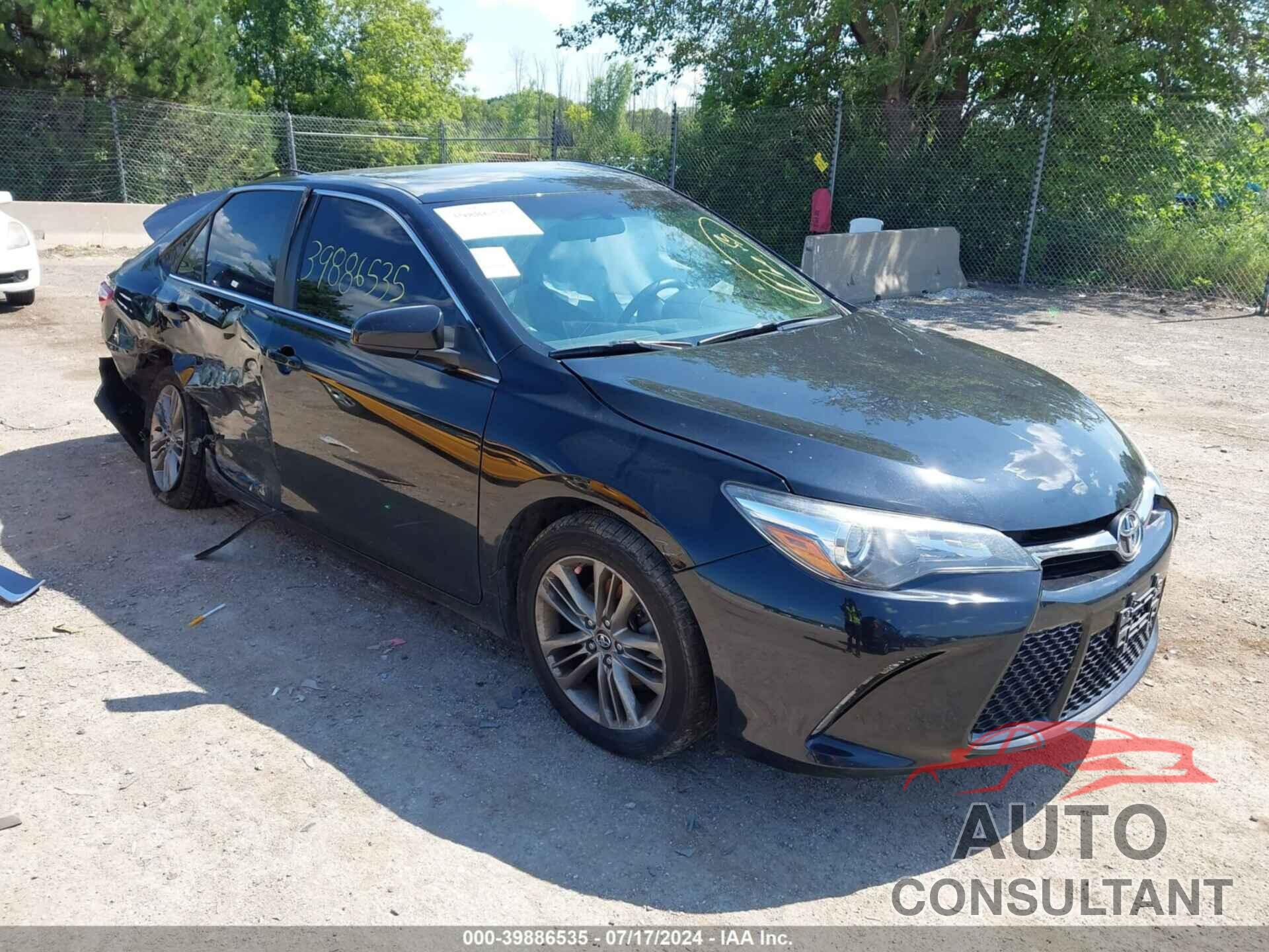 TOYOTA CAMRY 2017 - 4T1BF1FK4HU785841