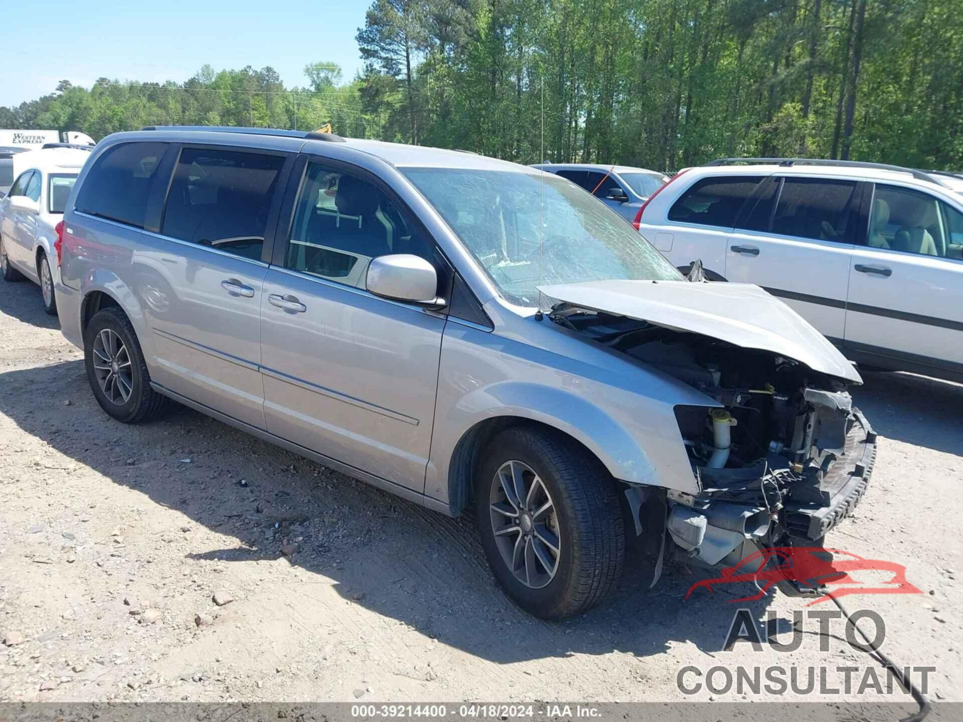 DODGE GRAND CARAVAN 2017 - 2C4RDGCG1HR818495