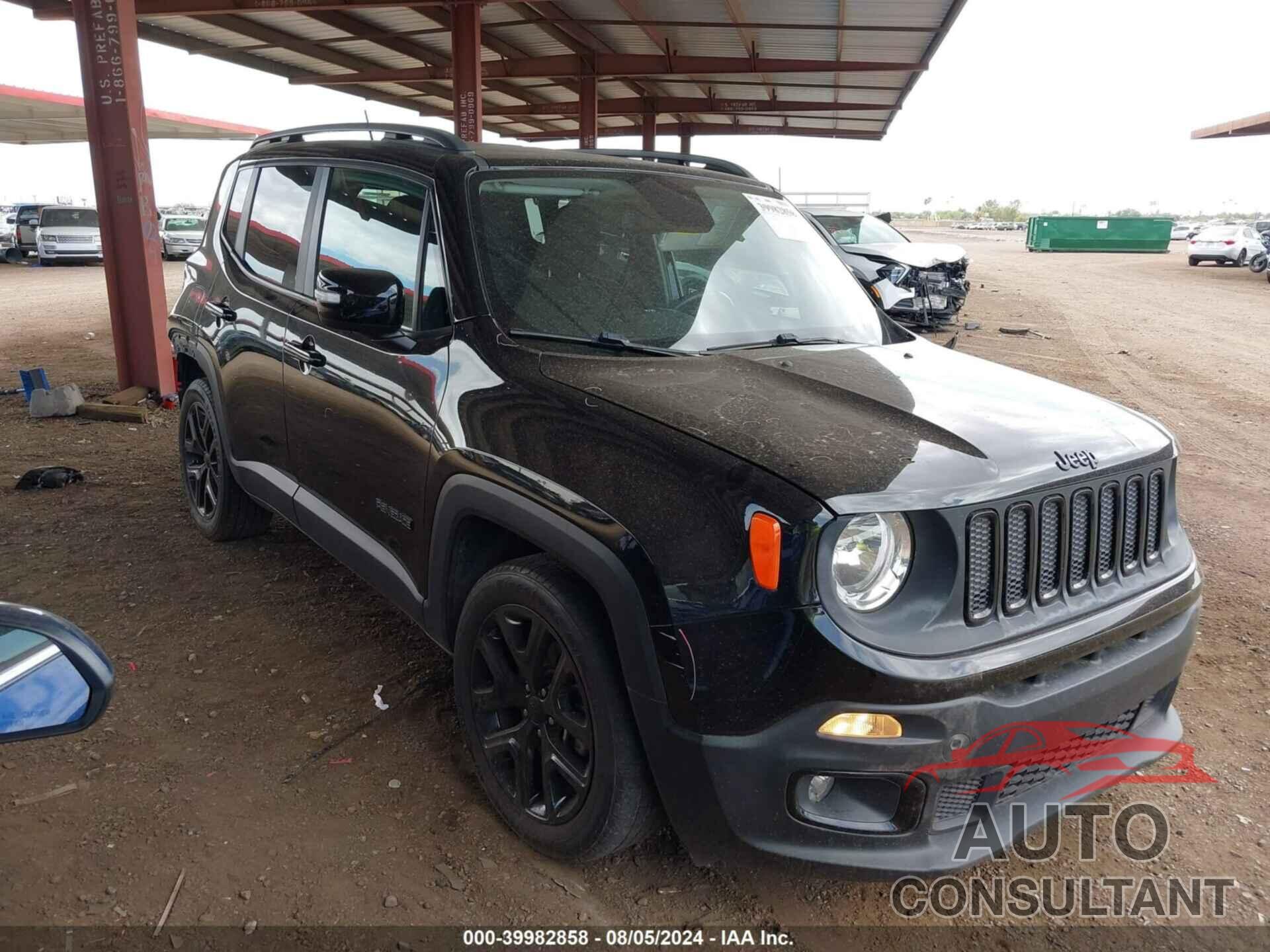 JEEP RENEGADE 2017 - ZACCJABB5HPE96613