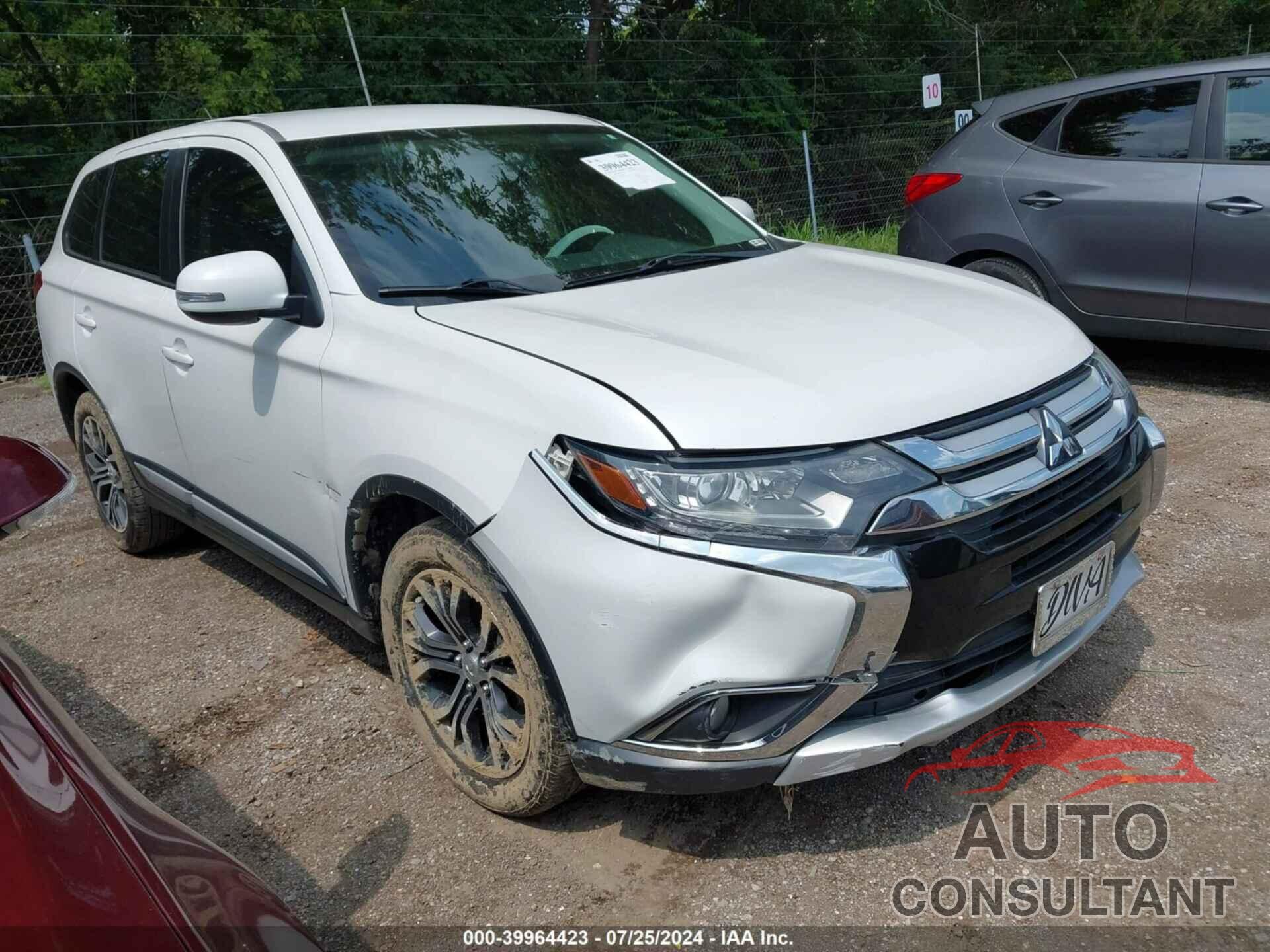 MITSUBISHI OUTLANDER 2016 - JA4AD3A36GZ016903