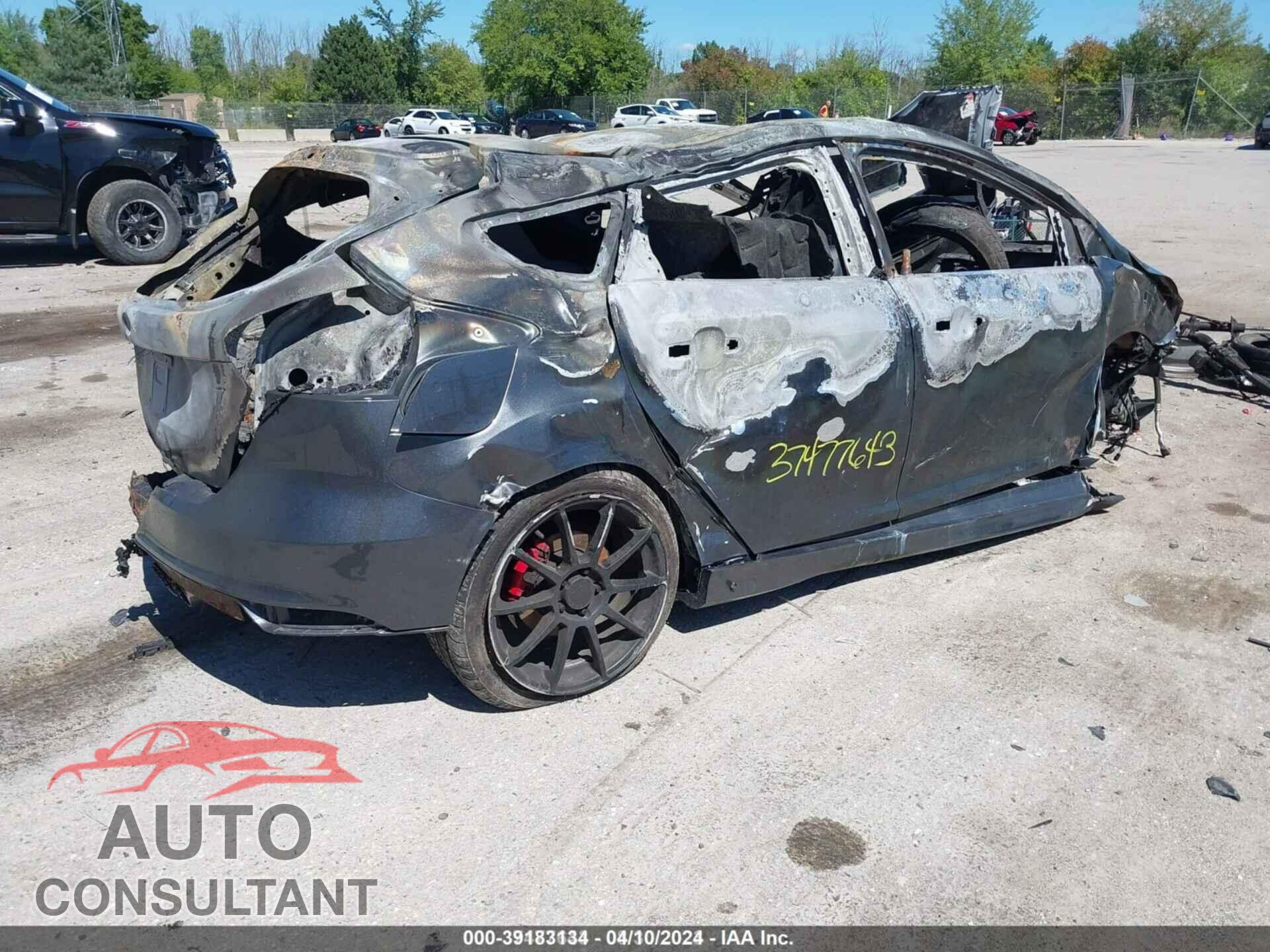 FORD FOCUS ST 2017 - 1FADP3L95HL233347