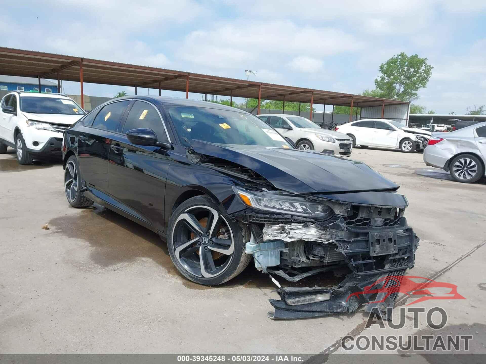 HONDA ACCORD 2019 - 1HGCV1F38KA033977