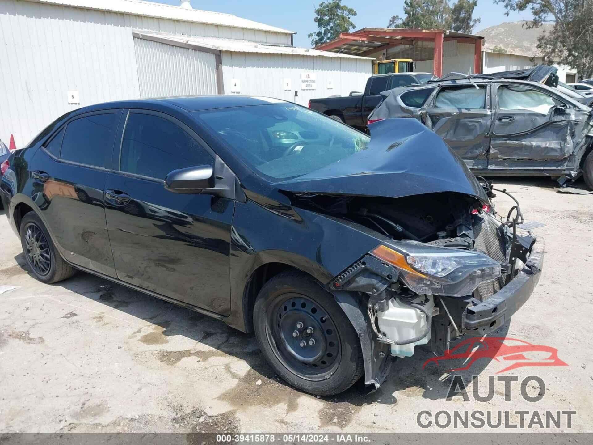 TOYOTA COROLLA 2018 - 2T1BURHE2JC018573
