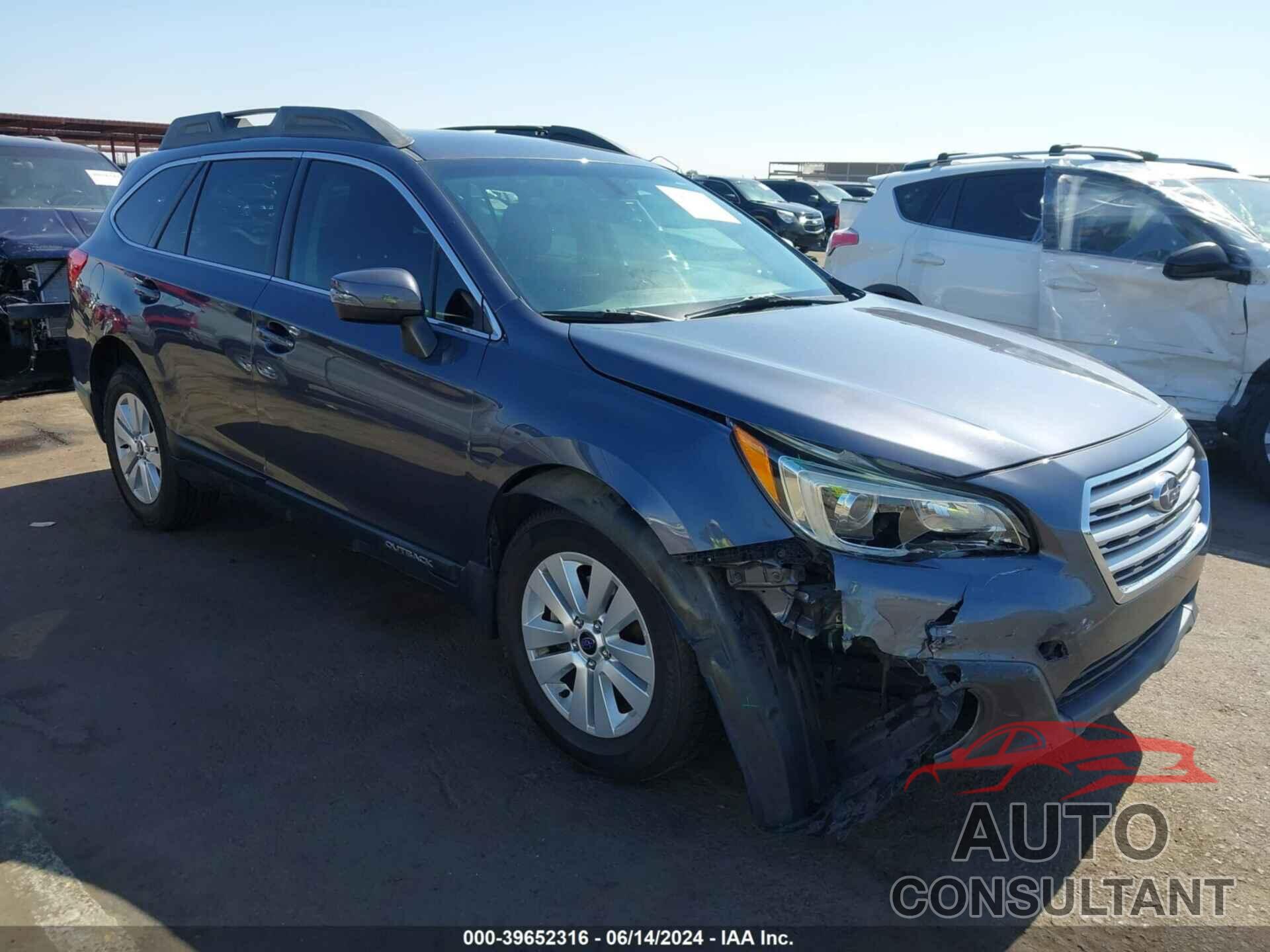 SUBARU OUTBACK 2017 - 4S4BSAFCXH3217765