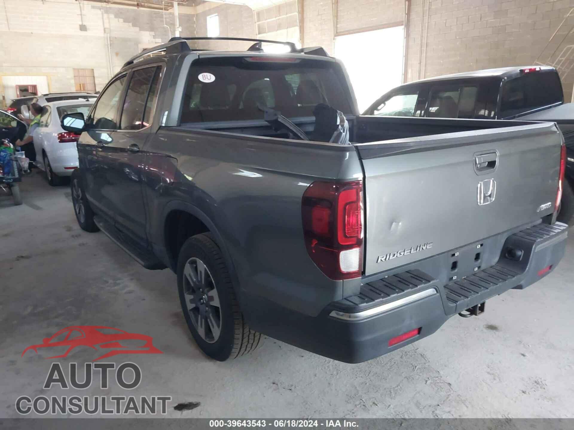 HONDA RIDGELINE 2017 - 5FPYK3F65HB023076