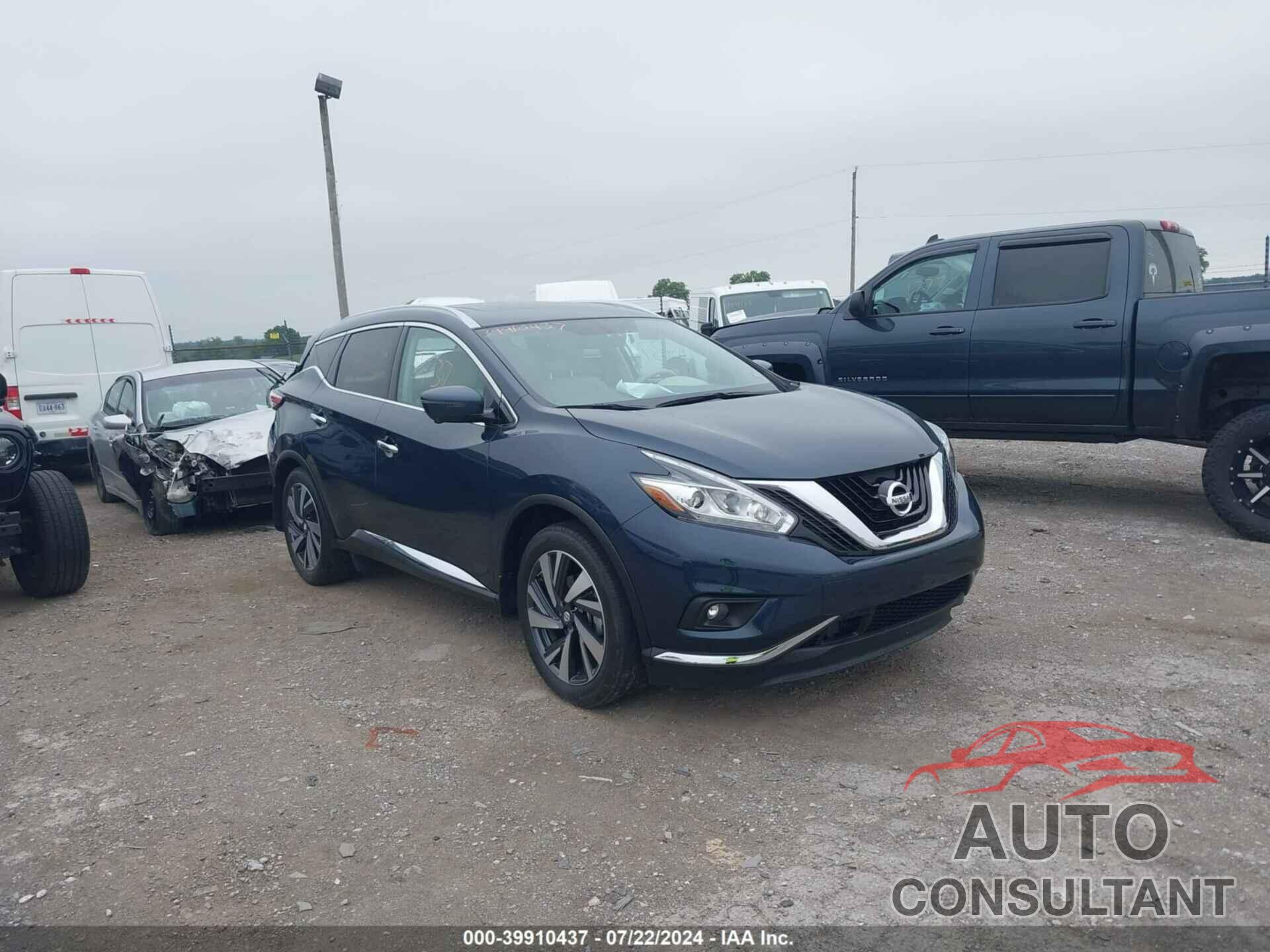 NISSAN MURANO 2018 - 5N1AZ2MH6JN118379