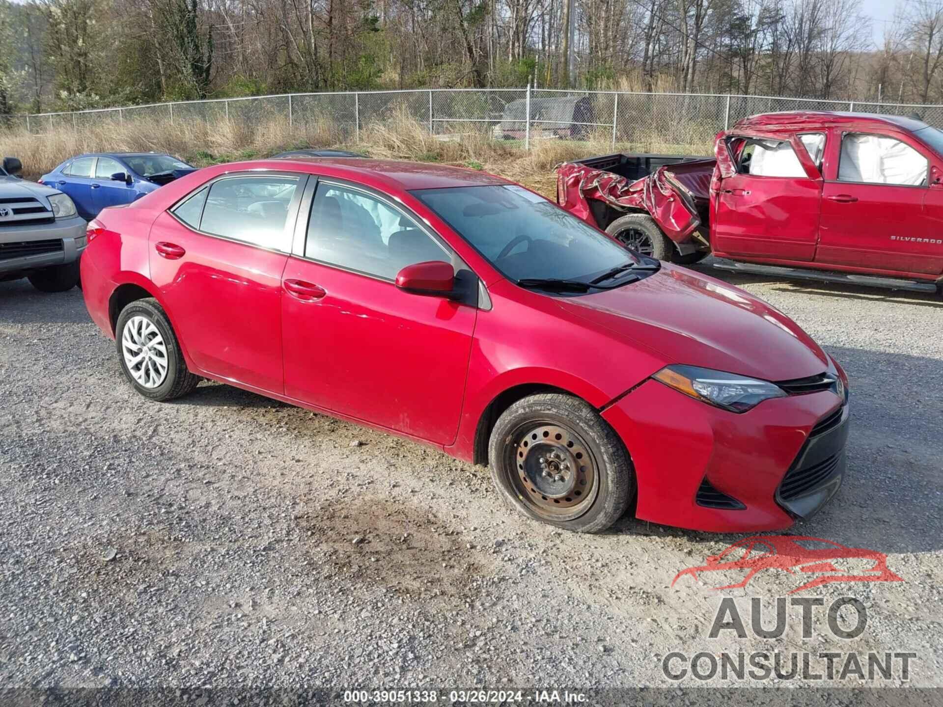 TOYOTA COROLLA 2017 - 2T1BURHE8HC791560