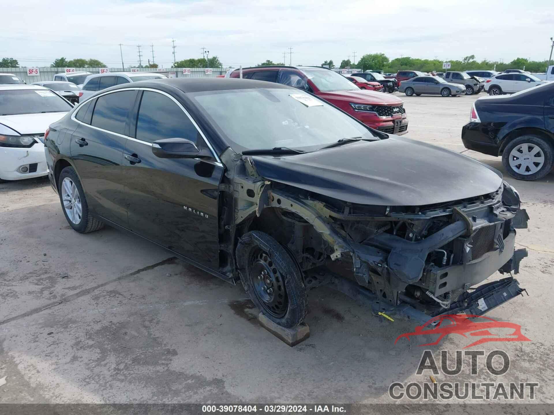 CHEVROLET MALIBU 2017 - 1G1ZE5ST7HF104158