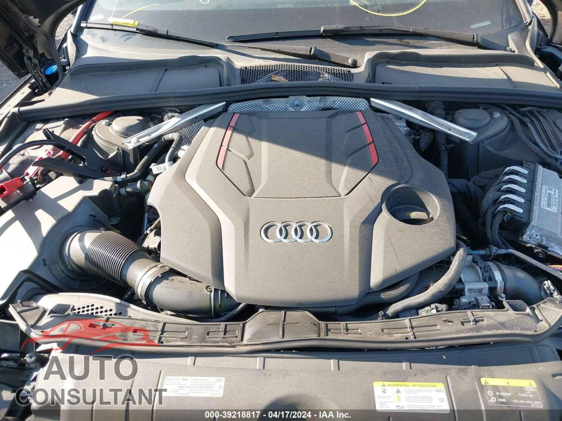 AUDI S5 2022 - WAUC4CF51NA032170