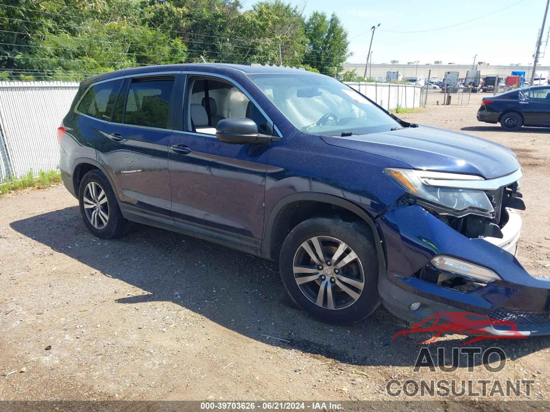 HONDA PILOT 2016 - 5FNYF6H56GB009589