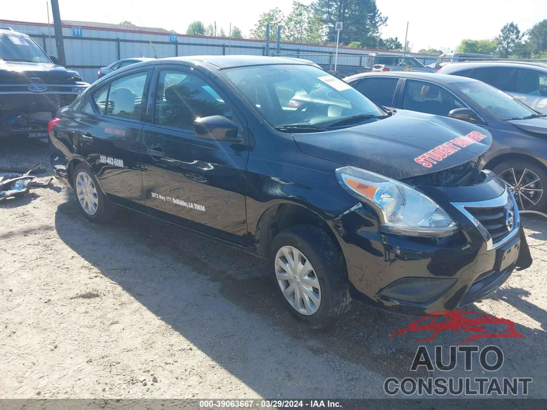 NISSAN VERSA 2016 - 3N1CN7AP2GL837478