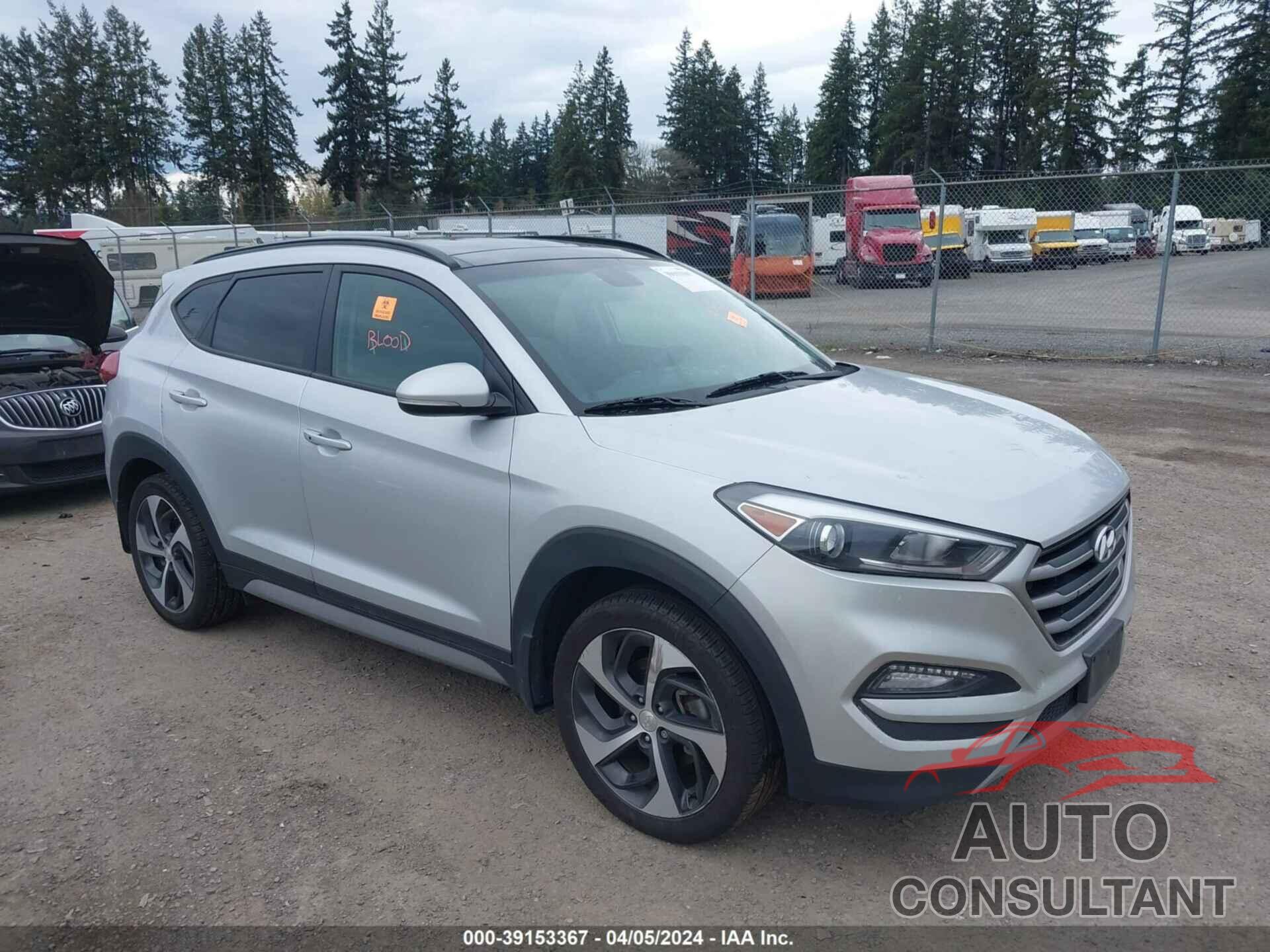 HYUNDAI TUCSON 2018 - KM8J3CA22JU697853