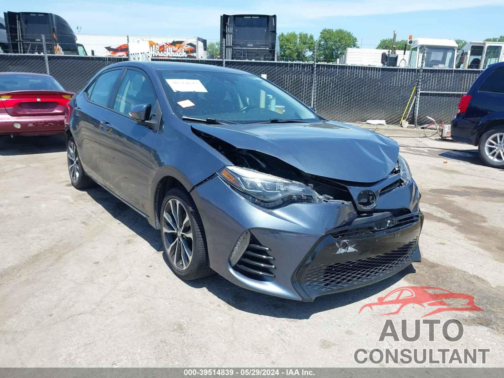 TOYOTA COROLLA 2017 - 2T1BURHE0HC786272