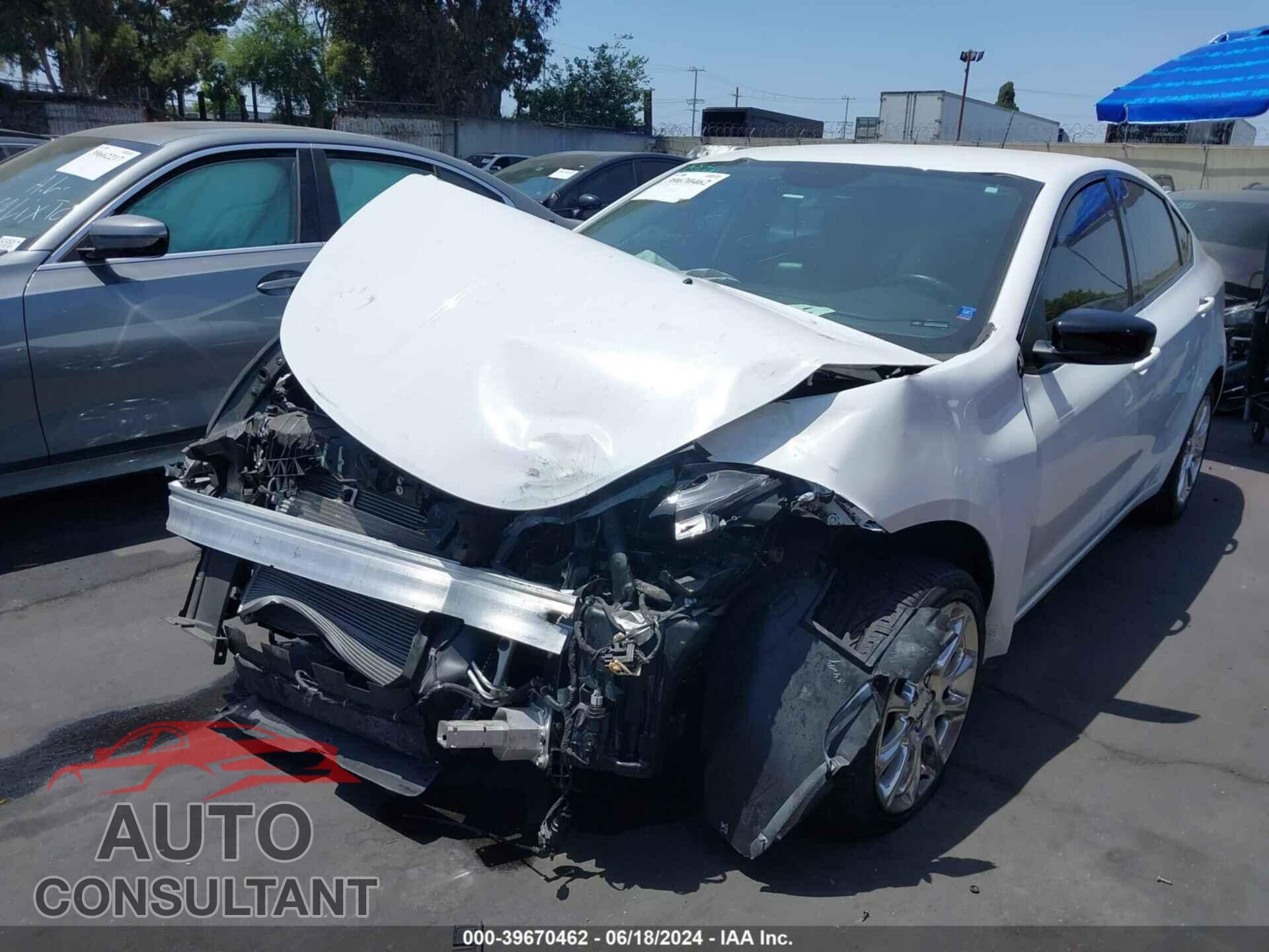 DODGE DART 2016 - 1C3CDFFA7GD821172