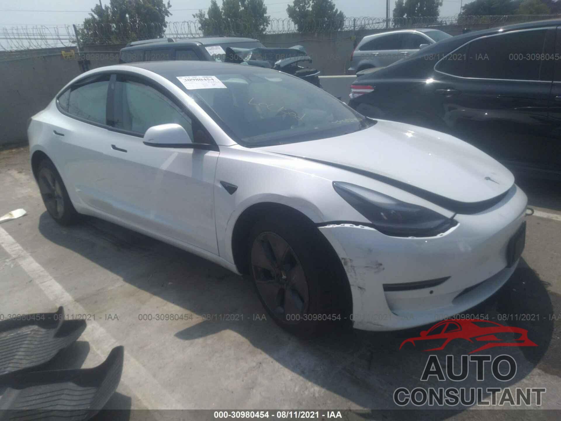 TESLA MODEL 3 2021 - 5YJ3E1EA3MF986363