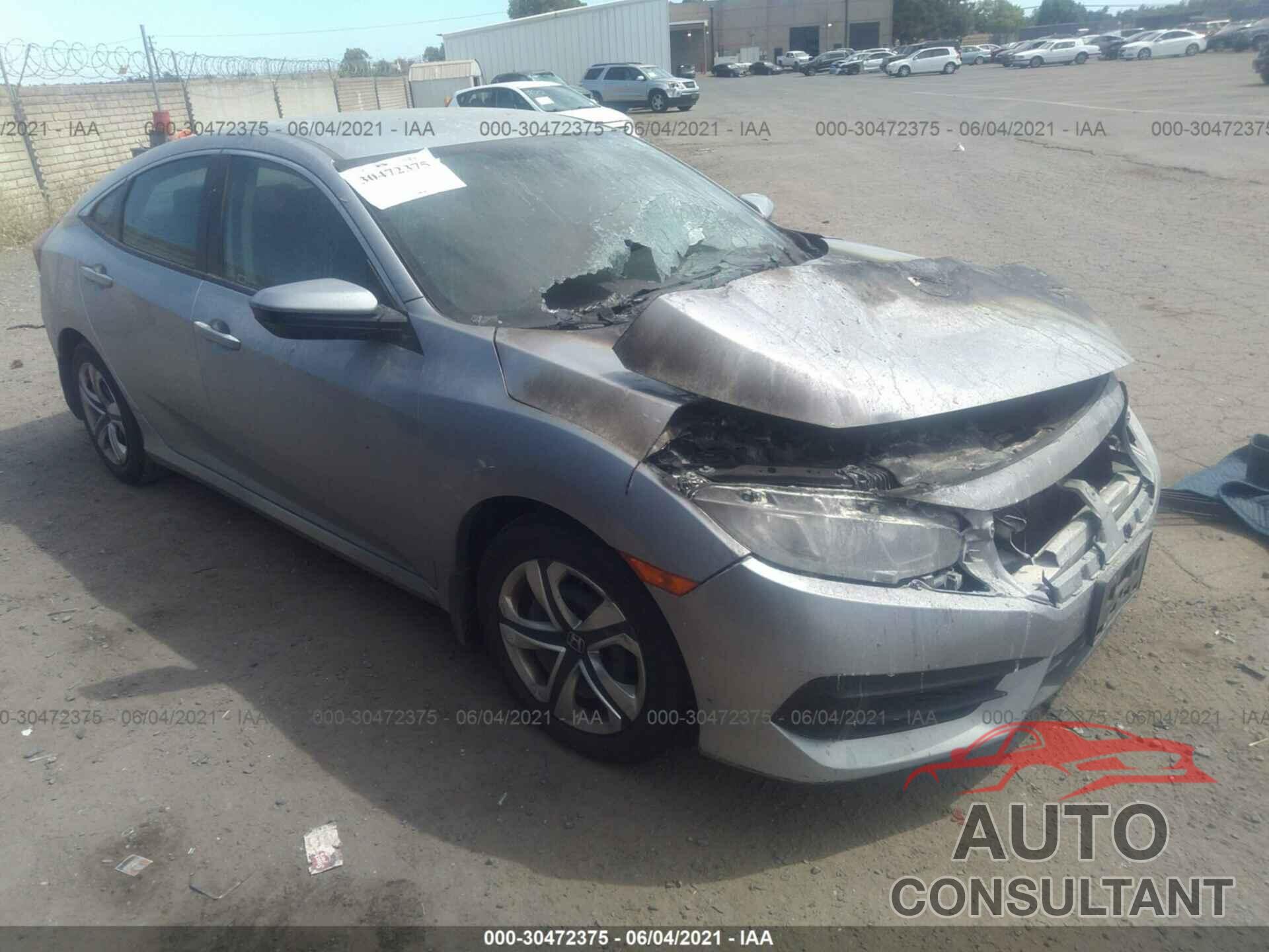 HONDA CIVIC SEDAN 2017 - 2HGFC2F54HH537396