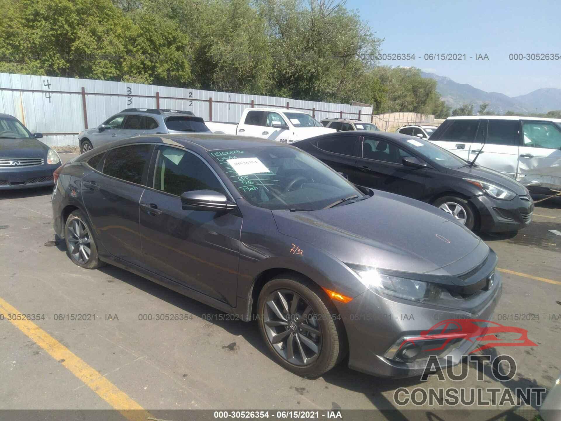 HONDA CIVIC SEDAN 2020 - 19XFC1F77LE013366