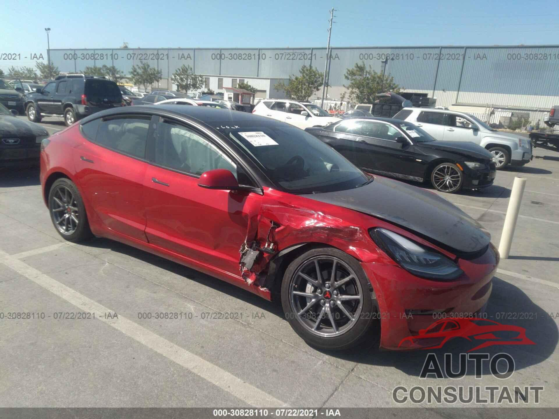 TESLA MODEL 3 2020 - 5YJ3E1EB2LF746356
