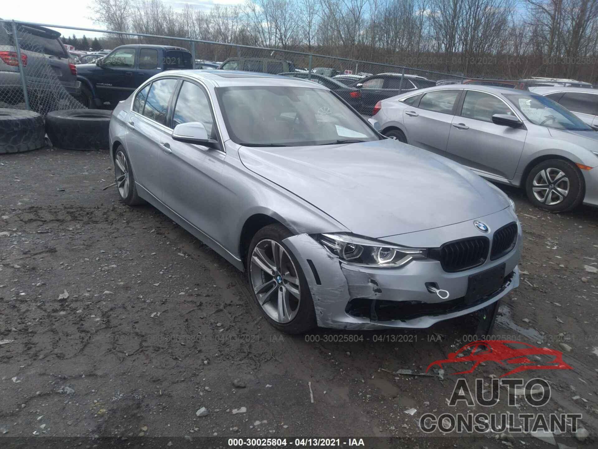 BMW 3 SERIES 2018 - WBA8D9G55JNU67588