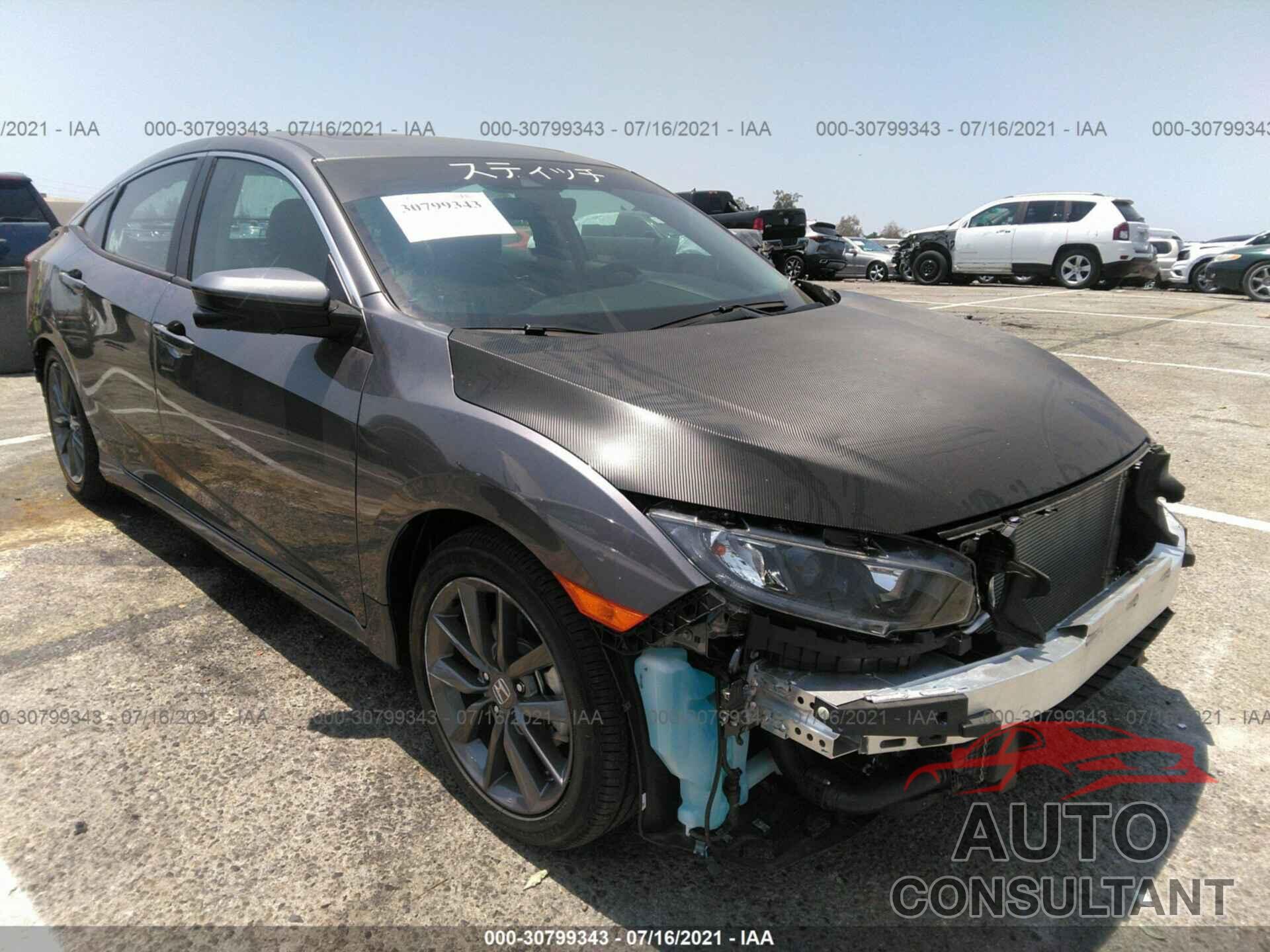 HONDA CIVIC SEDAN 2020 - 19XFC1F74LE211192