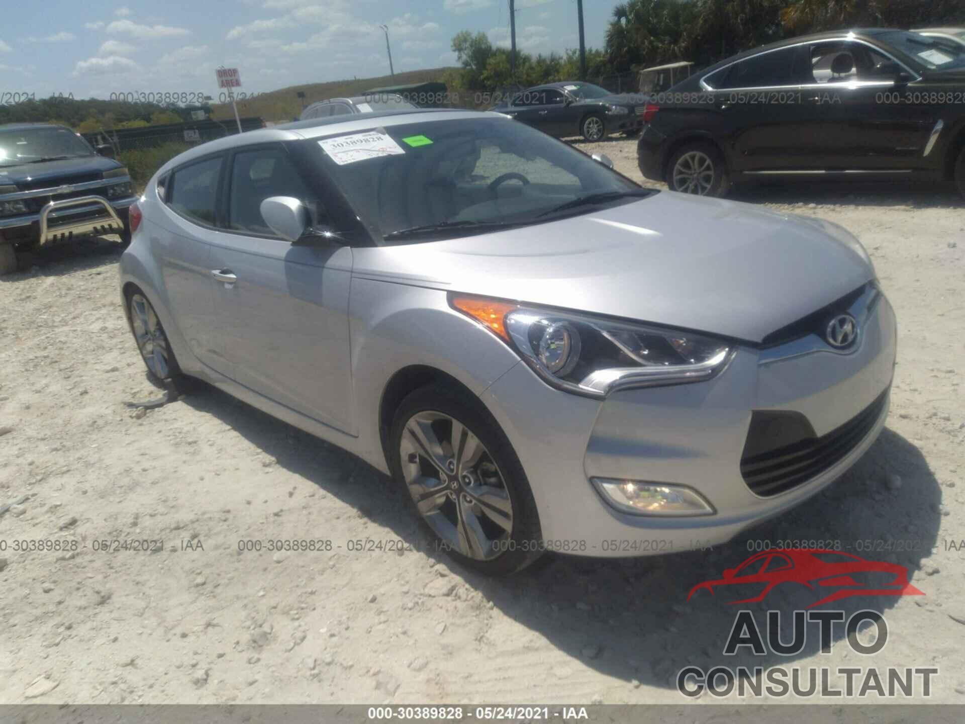 HYUNDAI VELOSTER 2017 - KMHTC6AD6HU321176