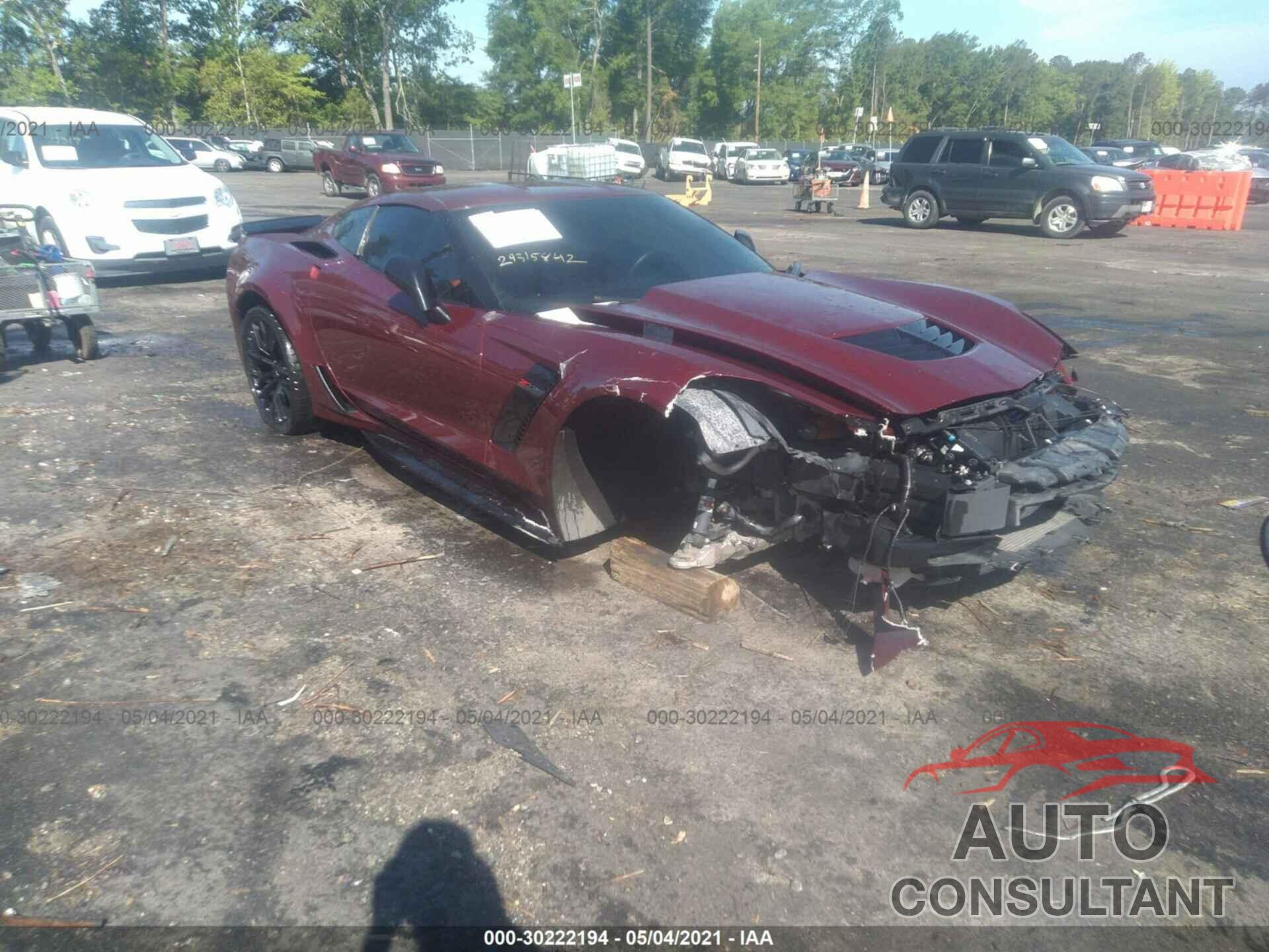 CHEVROLET CORVETTE 2018 - 1G1YN2D60J5602327