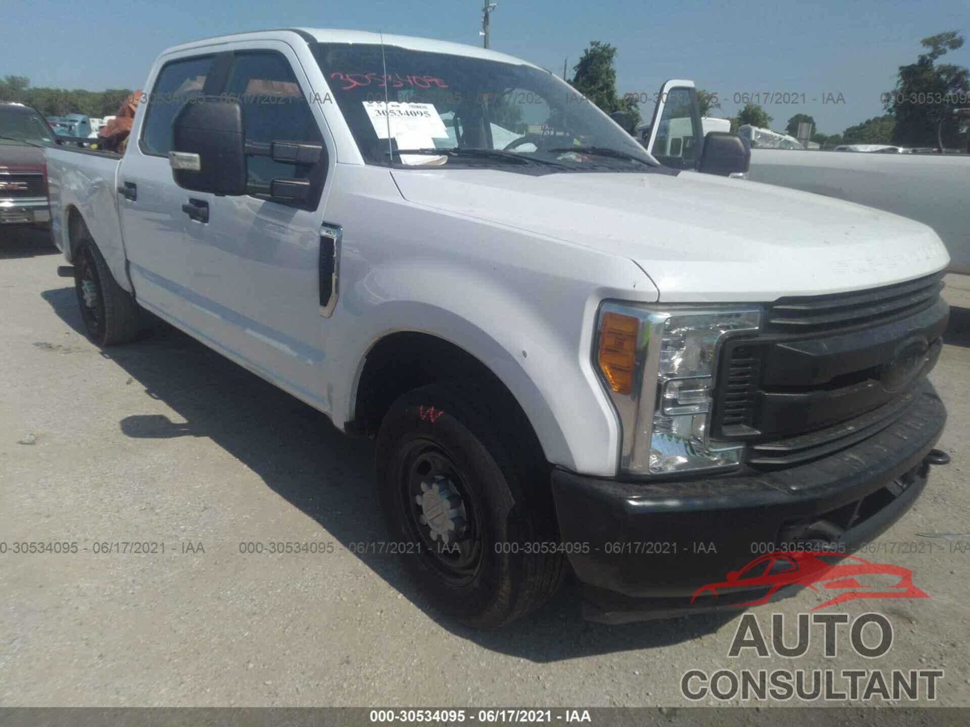 FORD SUPER DUTY F-250 SRW 2017 - 1FT7W2A62HEE08381