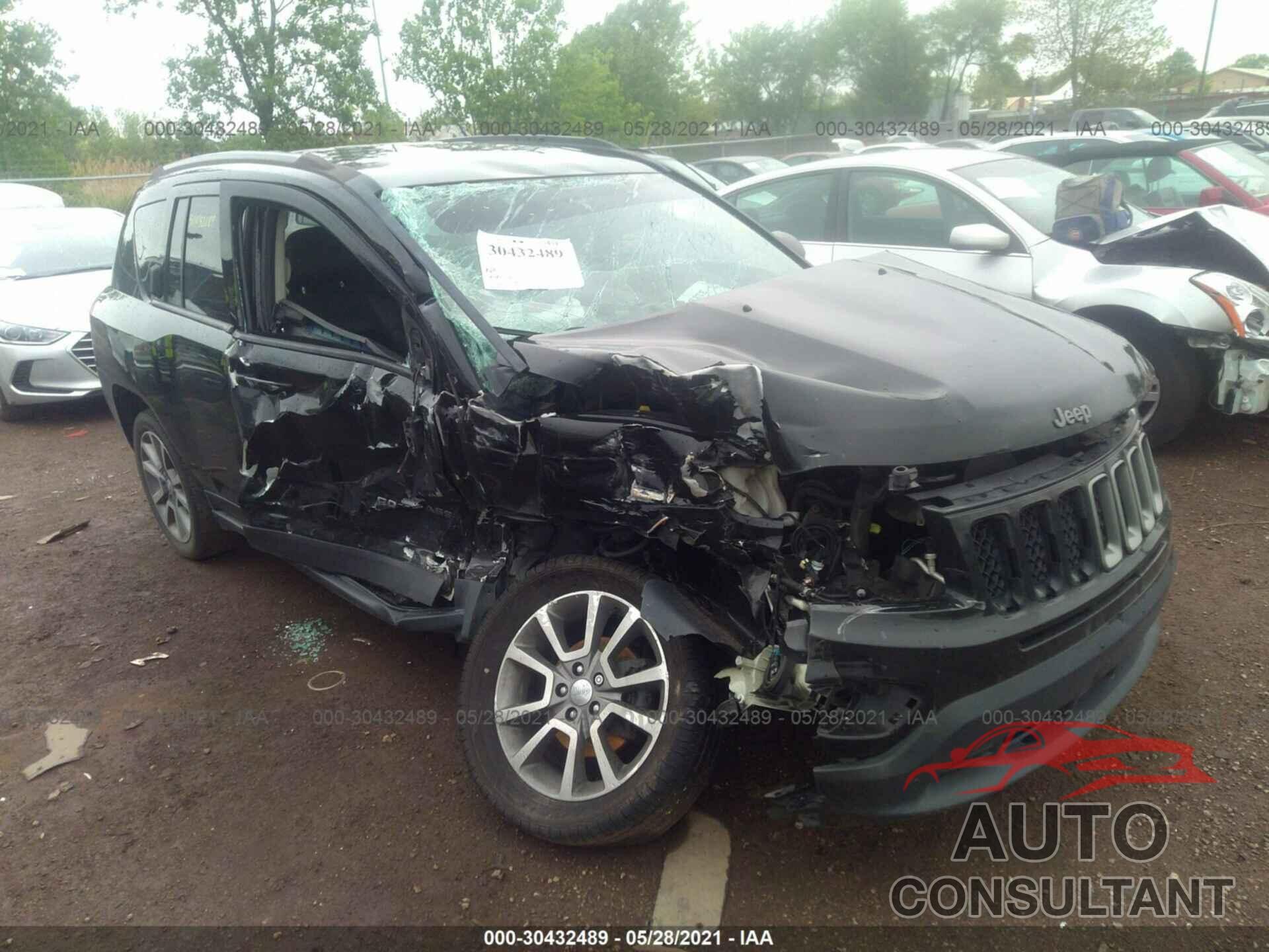 JEEP COMPASS 2016 - 1C4NJDBB3GD595809