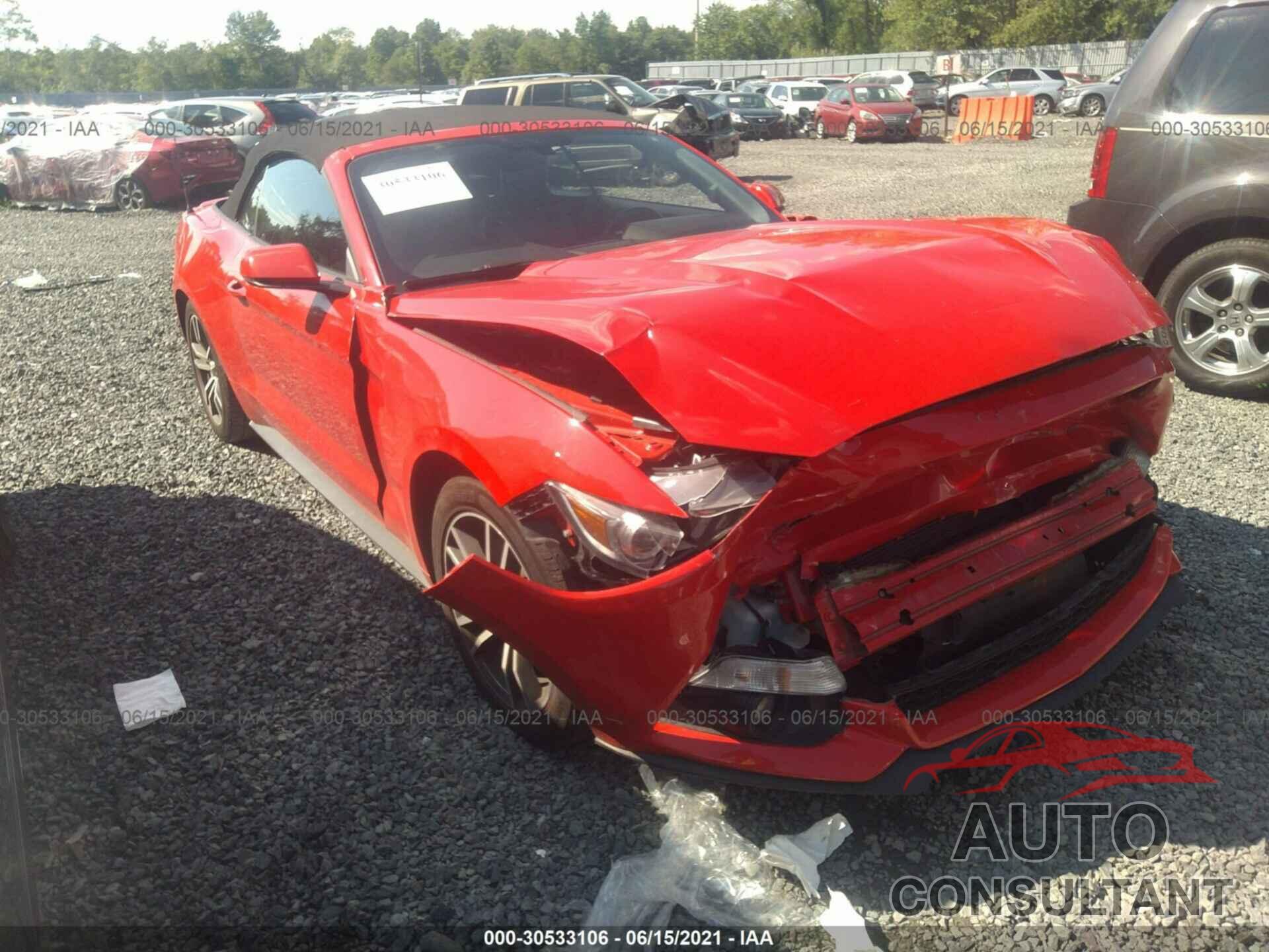 FORD MUSTANG 2016 - 1FATP8UH2G5217379