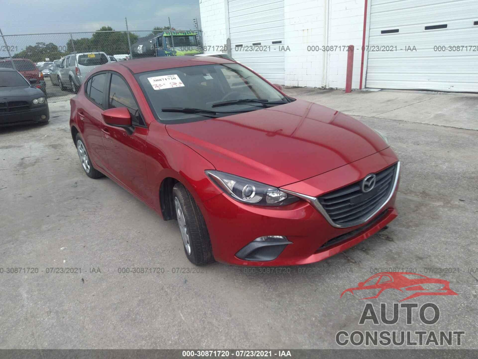 MAZDA MAZDA3 2016 - 3MZBM1J70GM263012